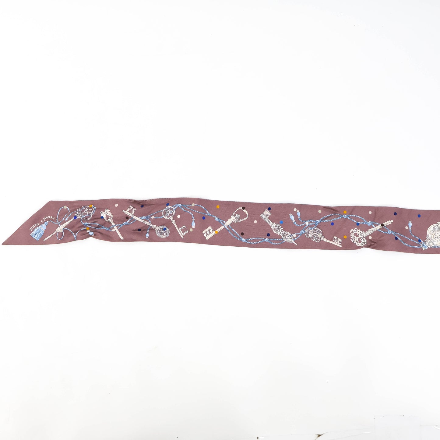 Hermes Twilly Single Purple Grey Key