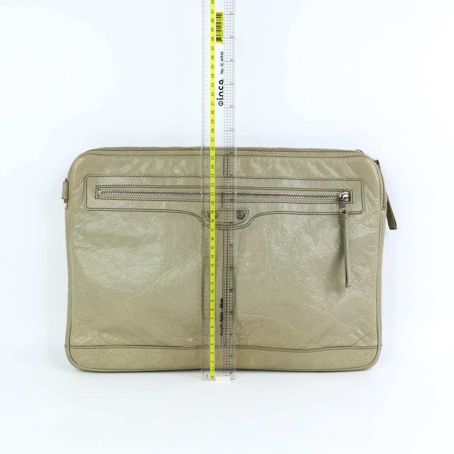 Balenciaga Lap Top Case Grey