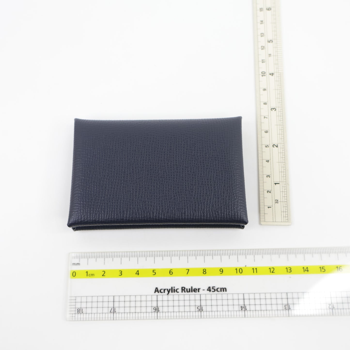 Hermes Calvi Blue Indigo Epsom PHW