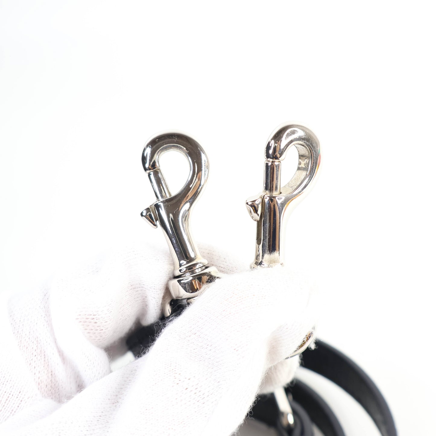 Gucci Tote Bag With Strap Nylon Black