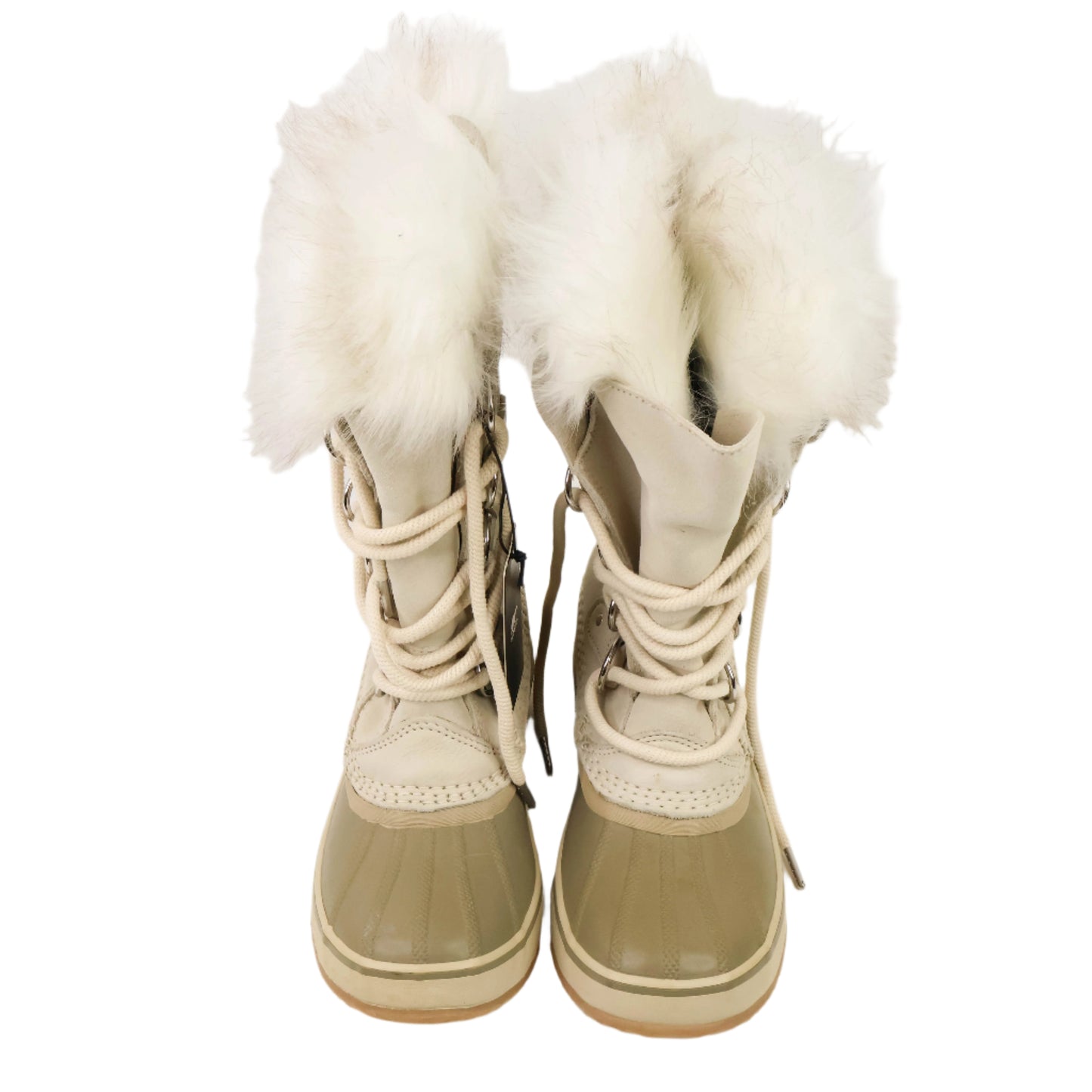 Sorel Boots Suede Fur Khaki 36