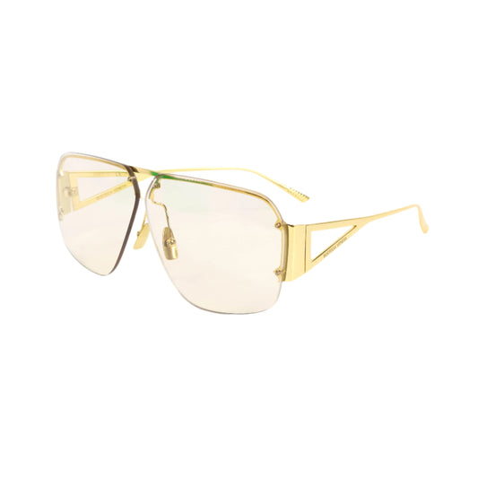 Bottega Sunglasses Gold Frame