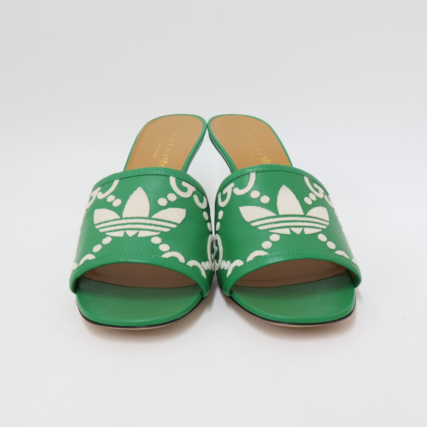 Gucci x Adidas Heels Green White 39
