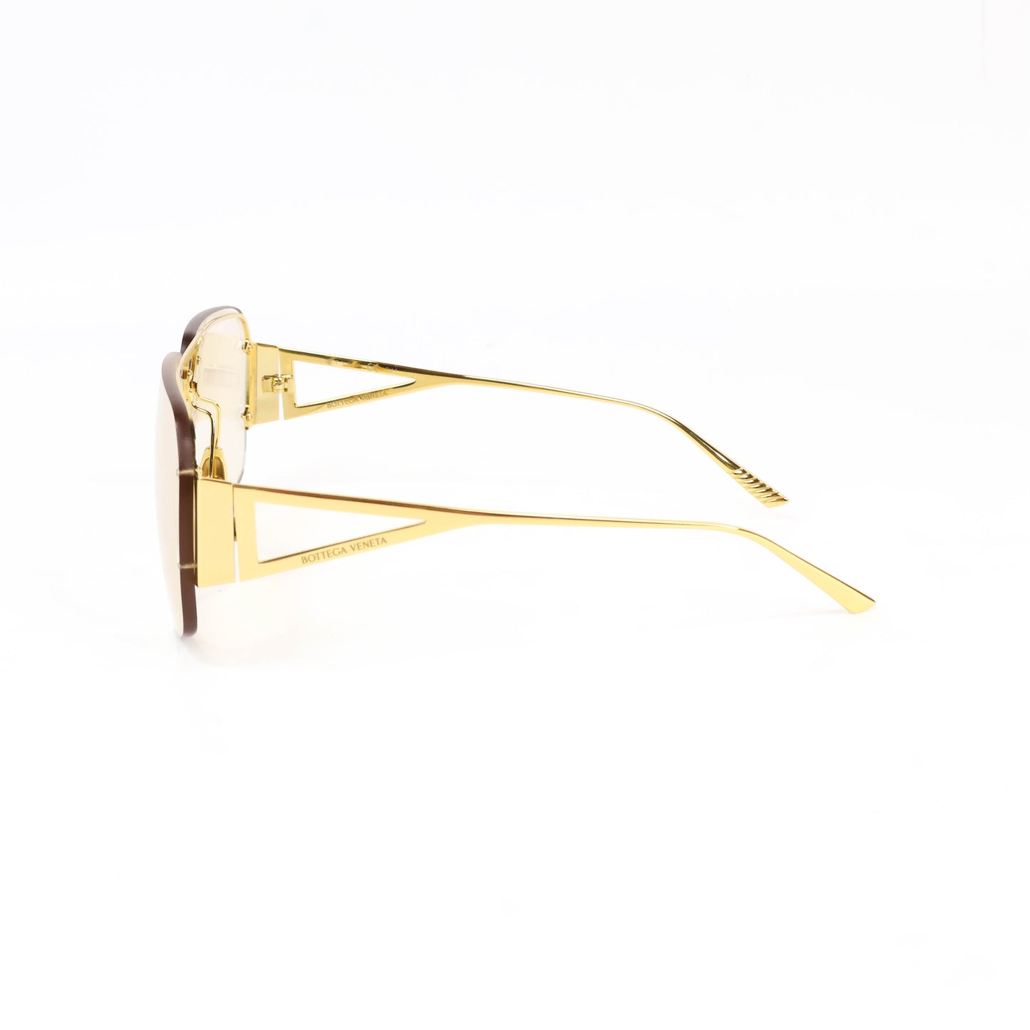 Bottega Sunglasses Gold Frame