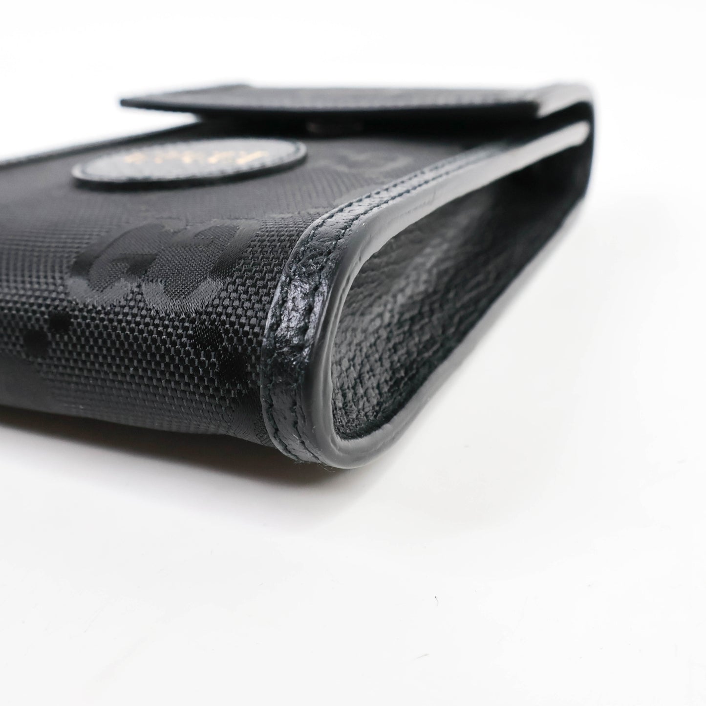 Gucci Phone Holder Canvas Black