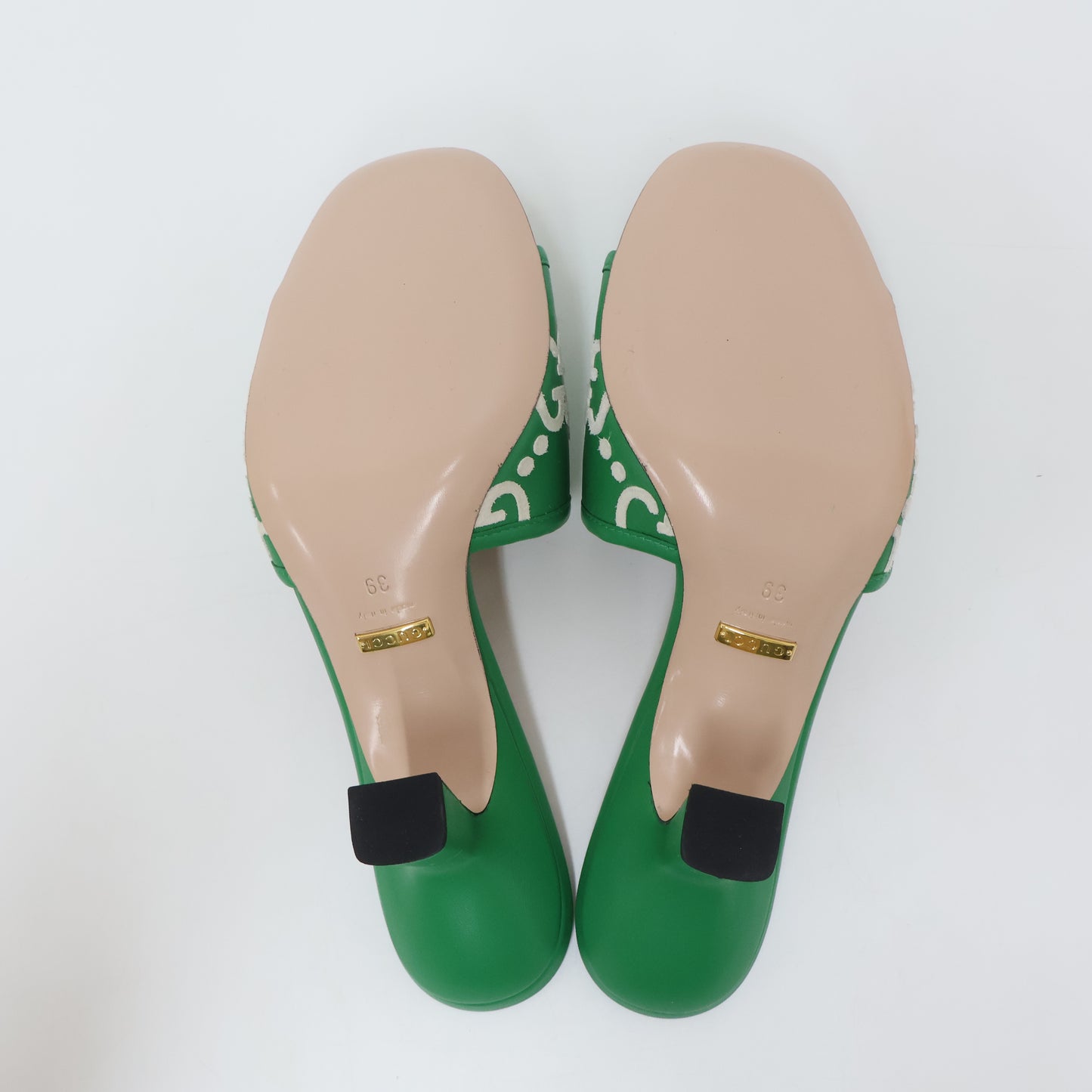 Gucci x Adidas Heels Green White 39