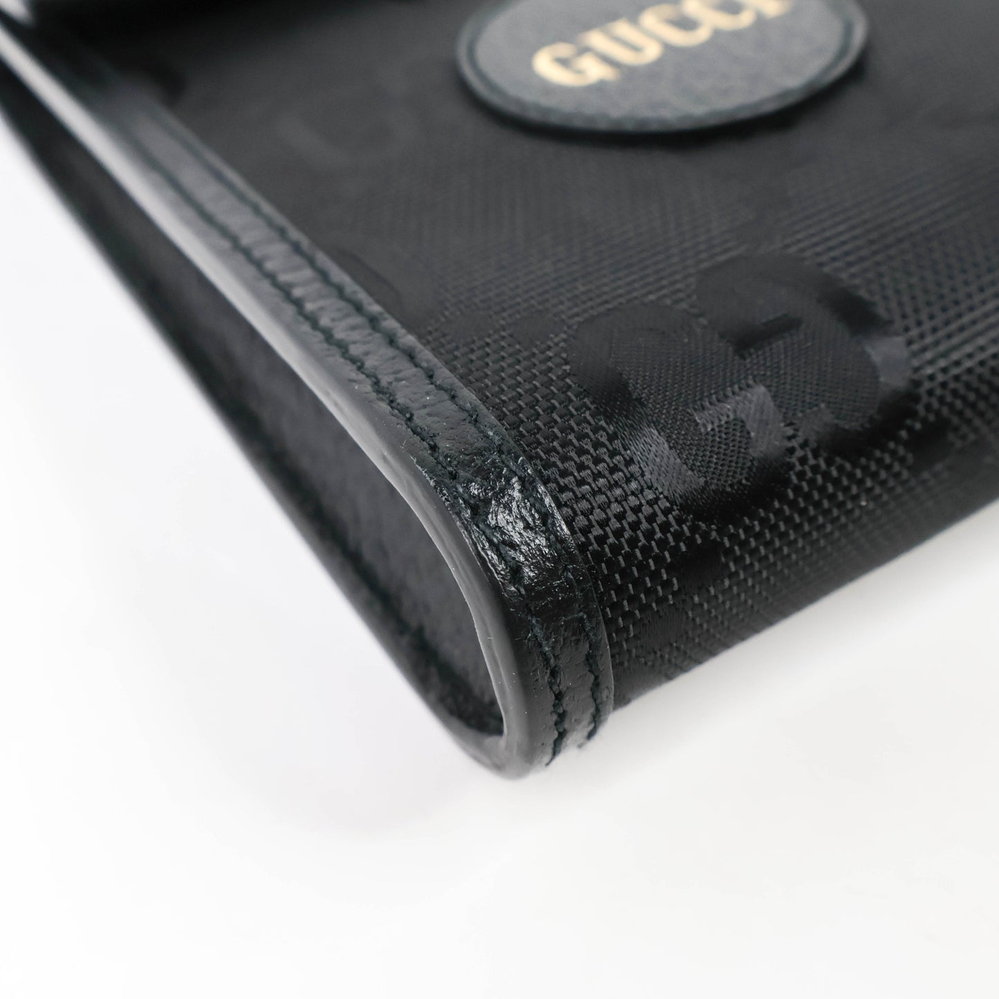 Gucci Phone Holder Canvas Black