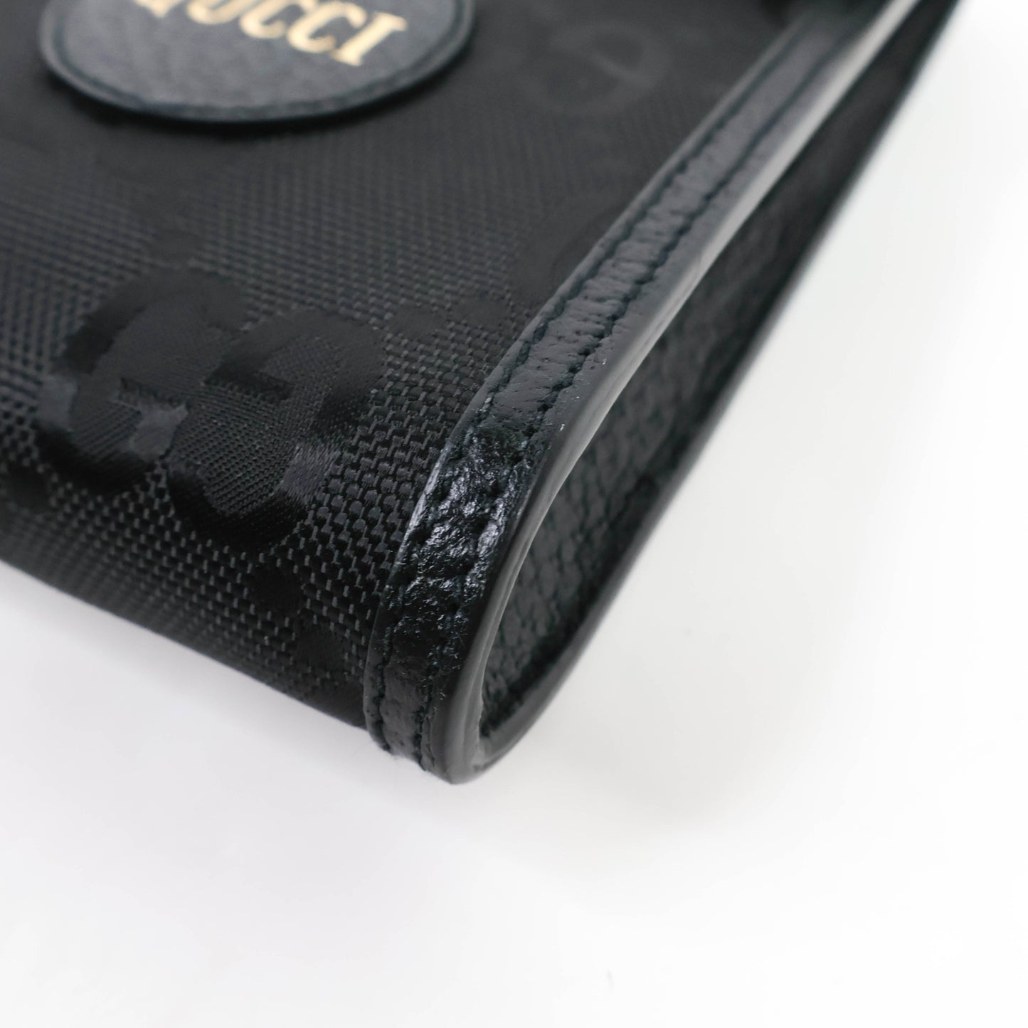 Gucci Phone Holder Canvas Black