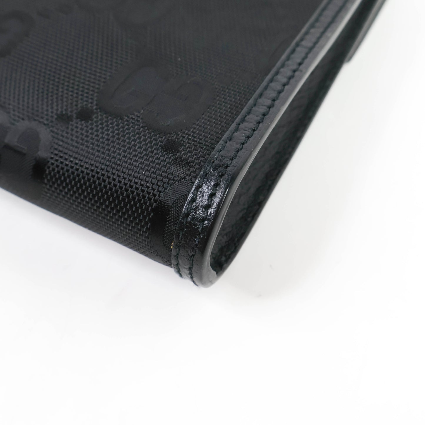 Gucci Phone Holder Canvas Black