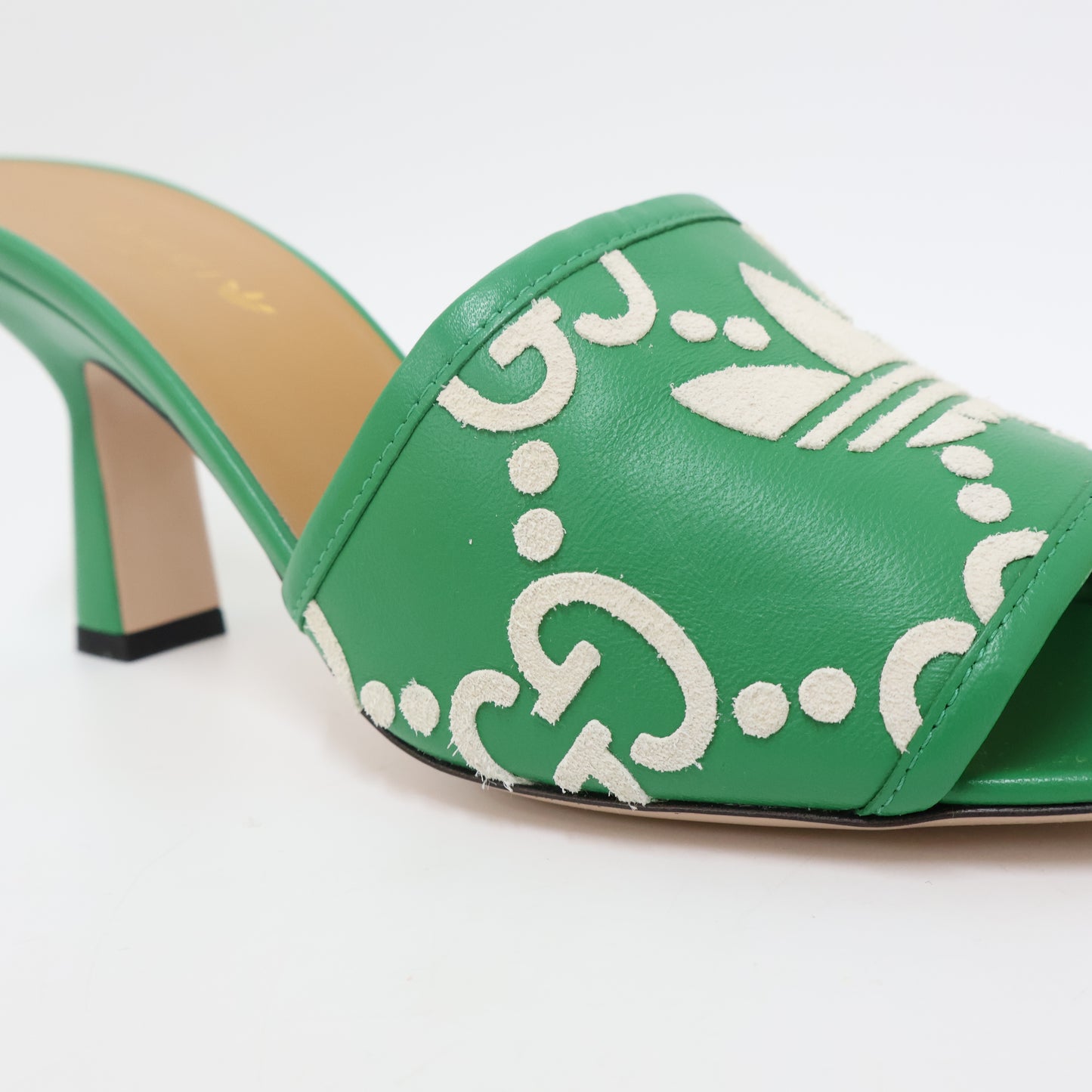 Gucci x Adidas Heels Green White 39