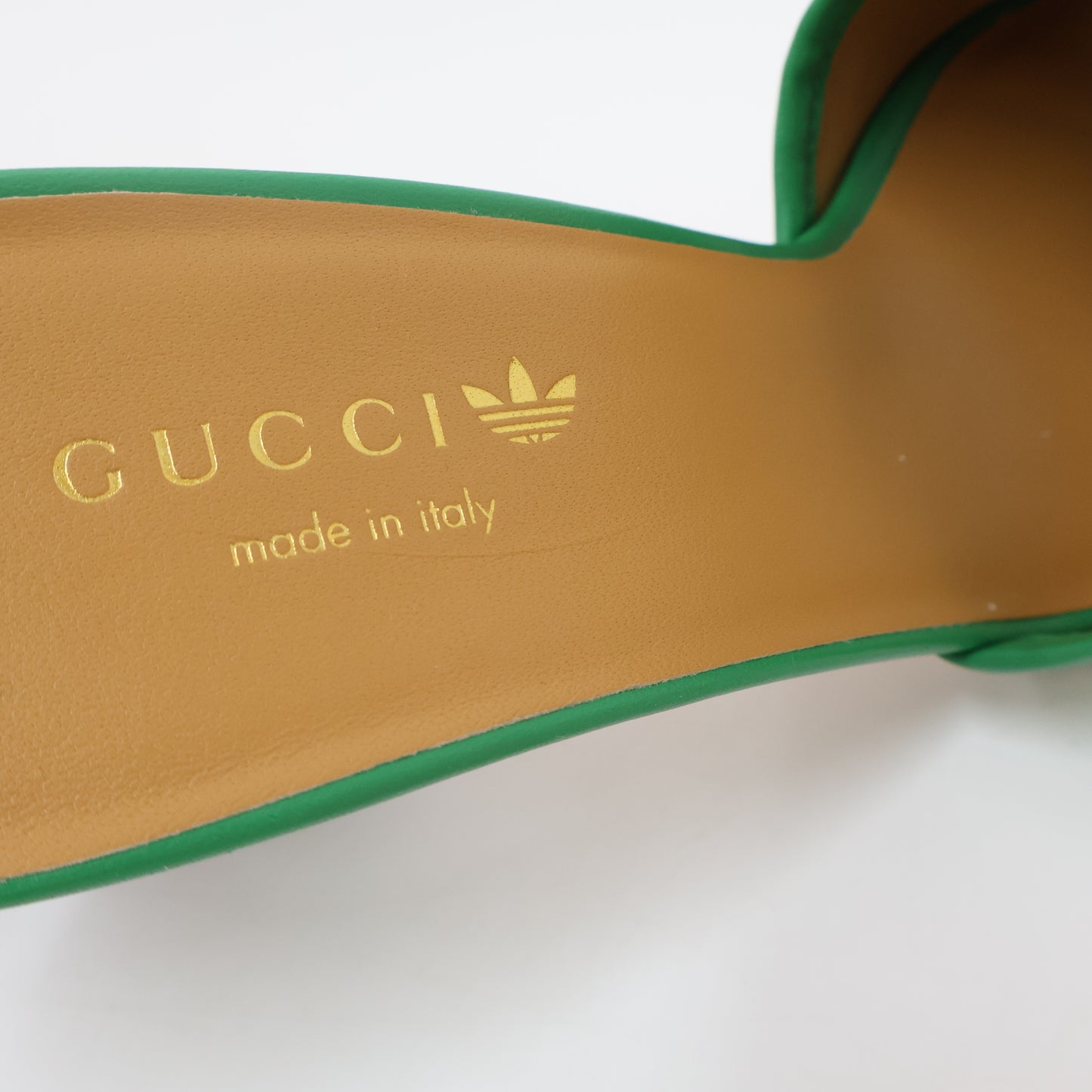 Gucci x Adidas Heels Green White 39