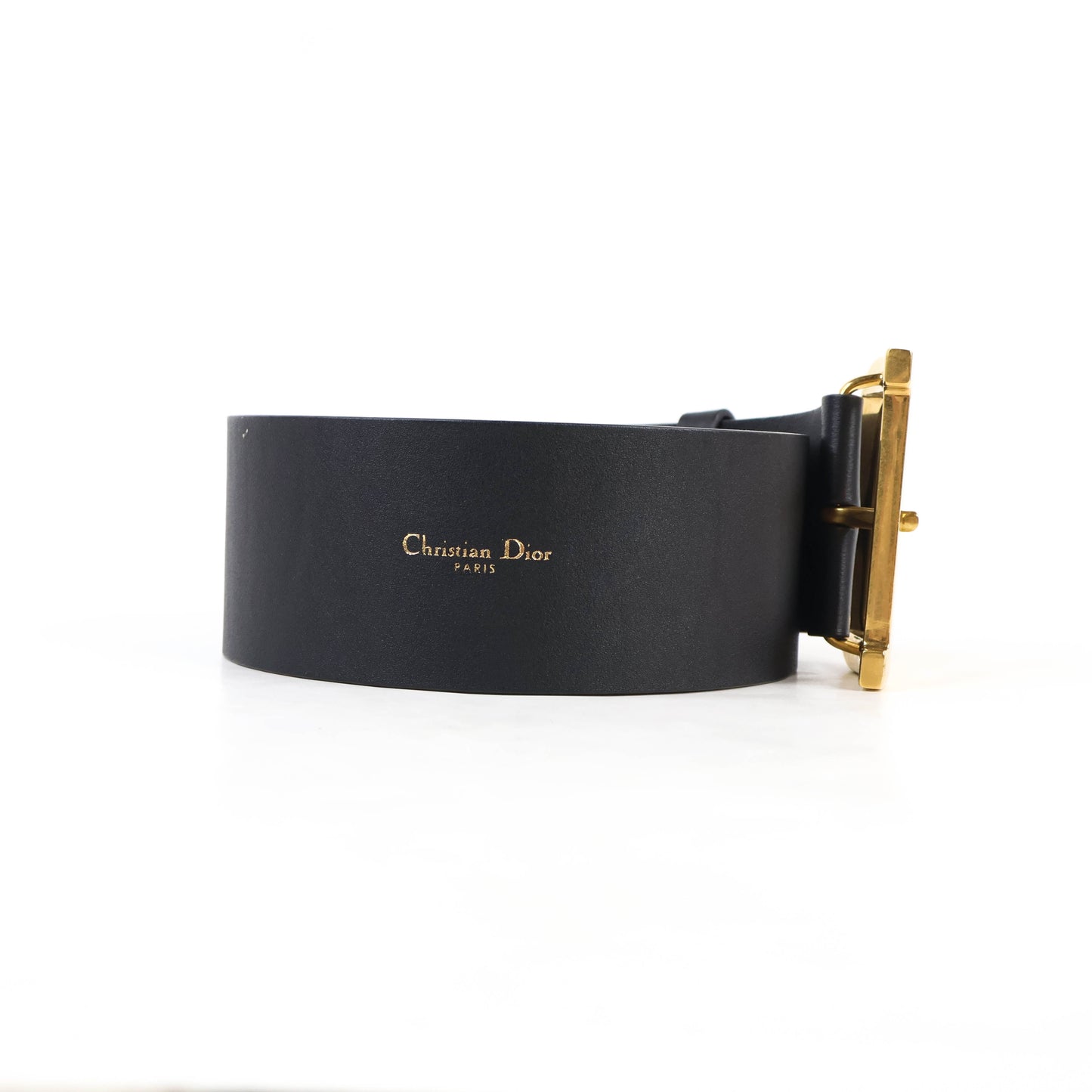 Christian Dior Belt Diorquake Black/Gold