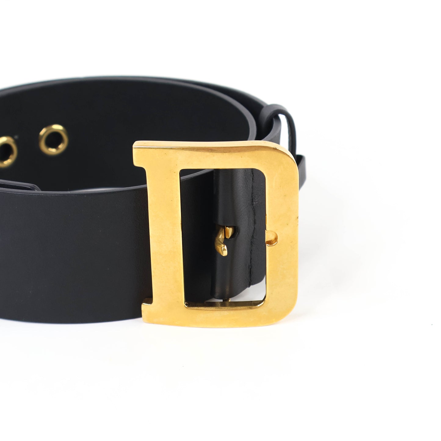 Christian Dior Belt Diorquake Black/Gold