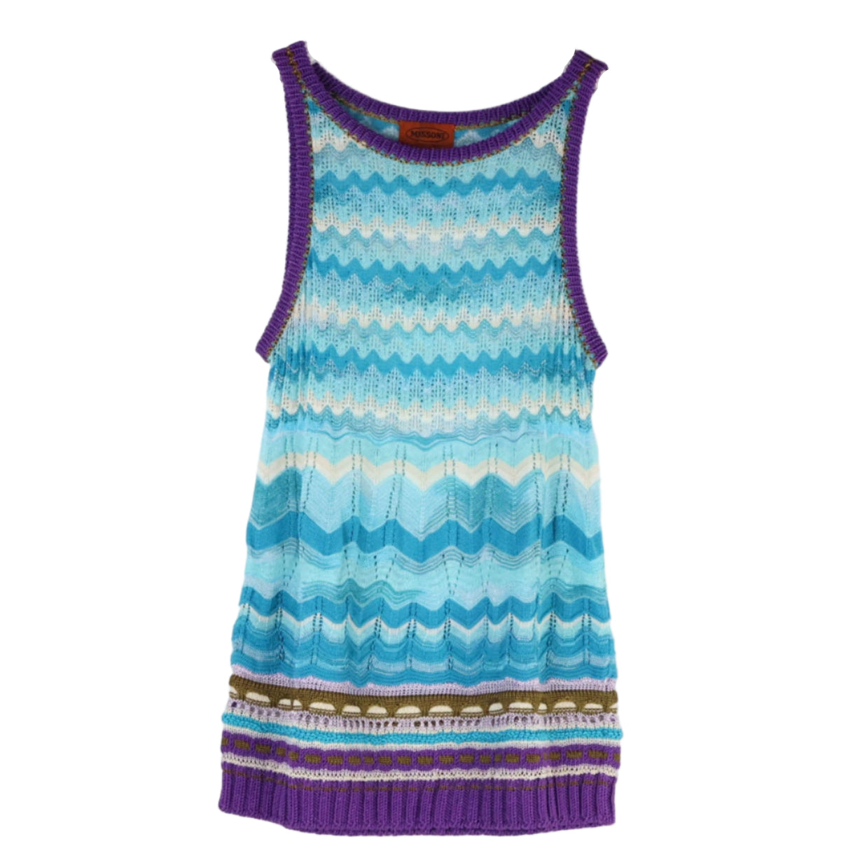 Missoni Top Knit Blue/Purple 44