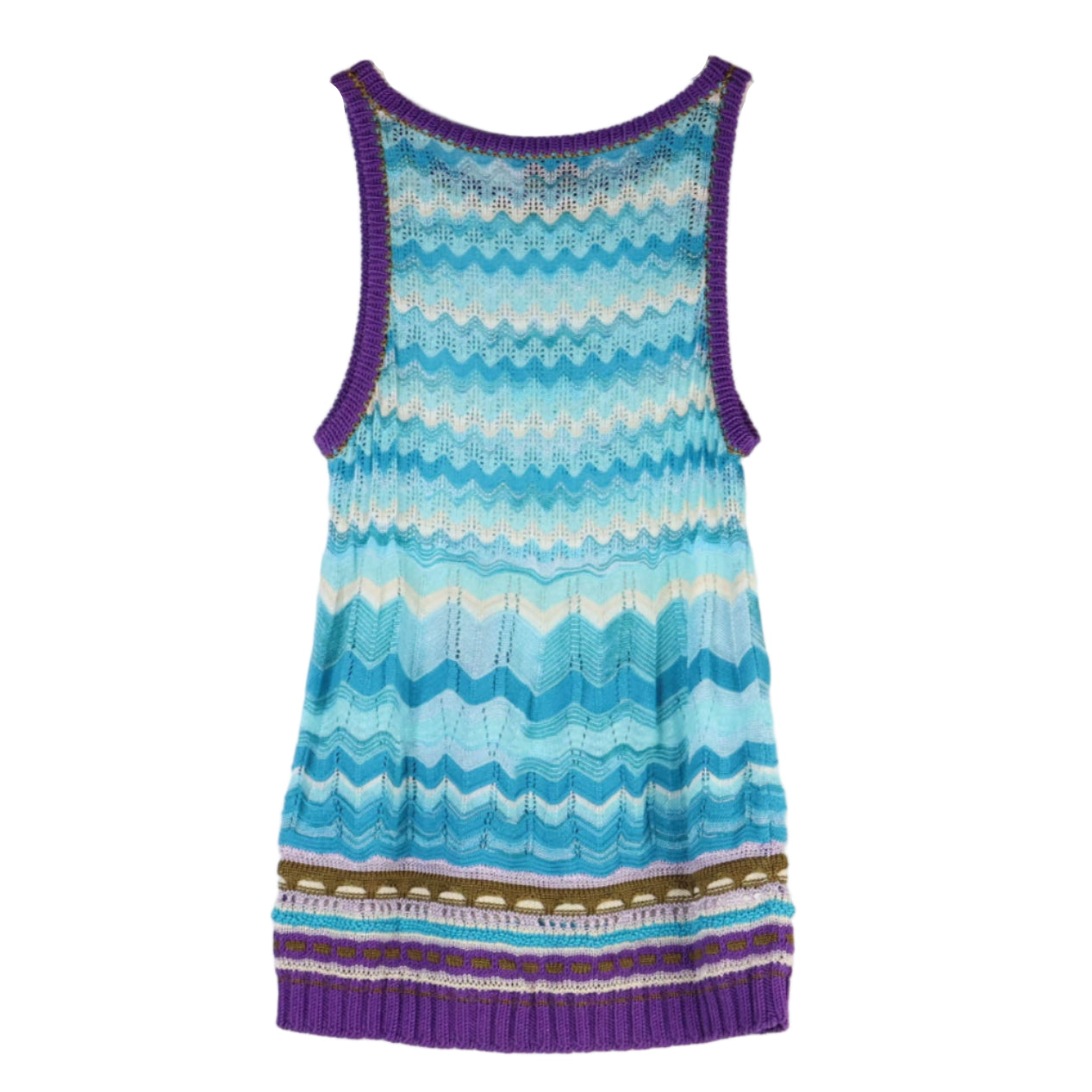 Missoni Top Knit Blue/Purple 44