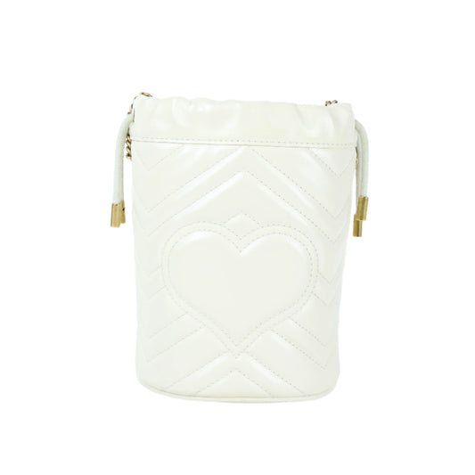Gucci Marmont Bucket Ivory GHW
