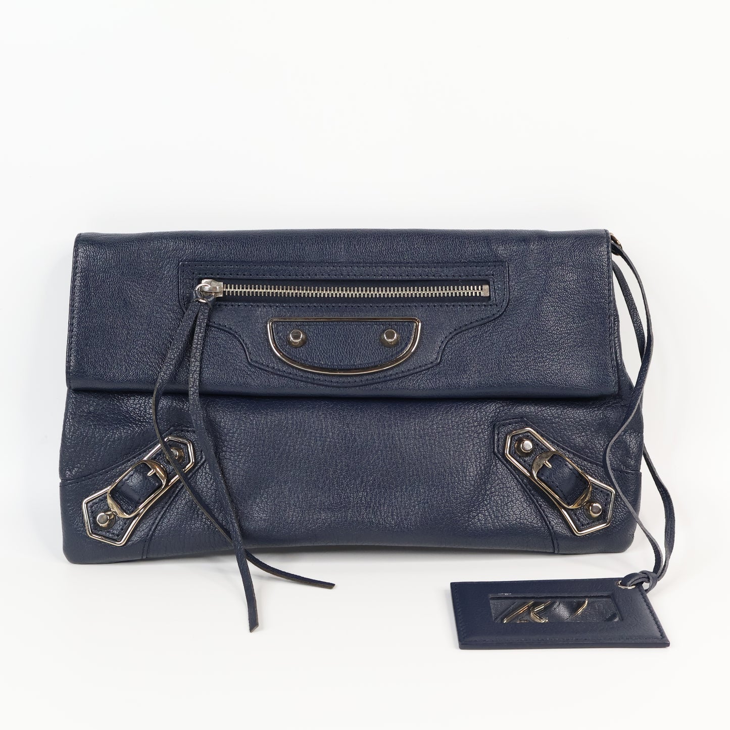 Balenciaga Clutch Navy