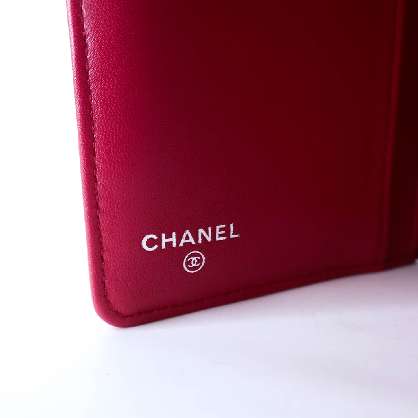 Chanel Long Wallet Pink Lamb  23,800