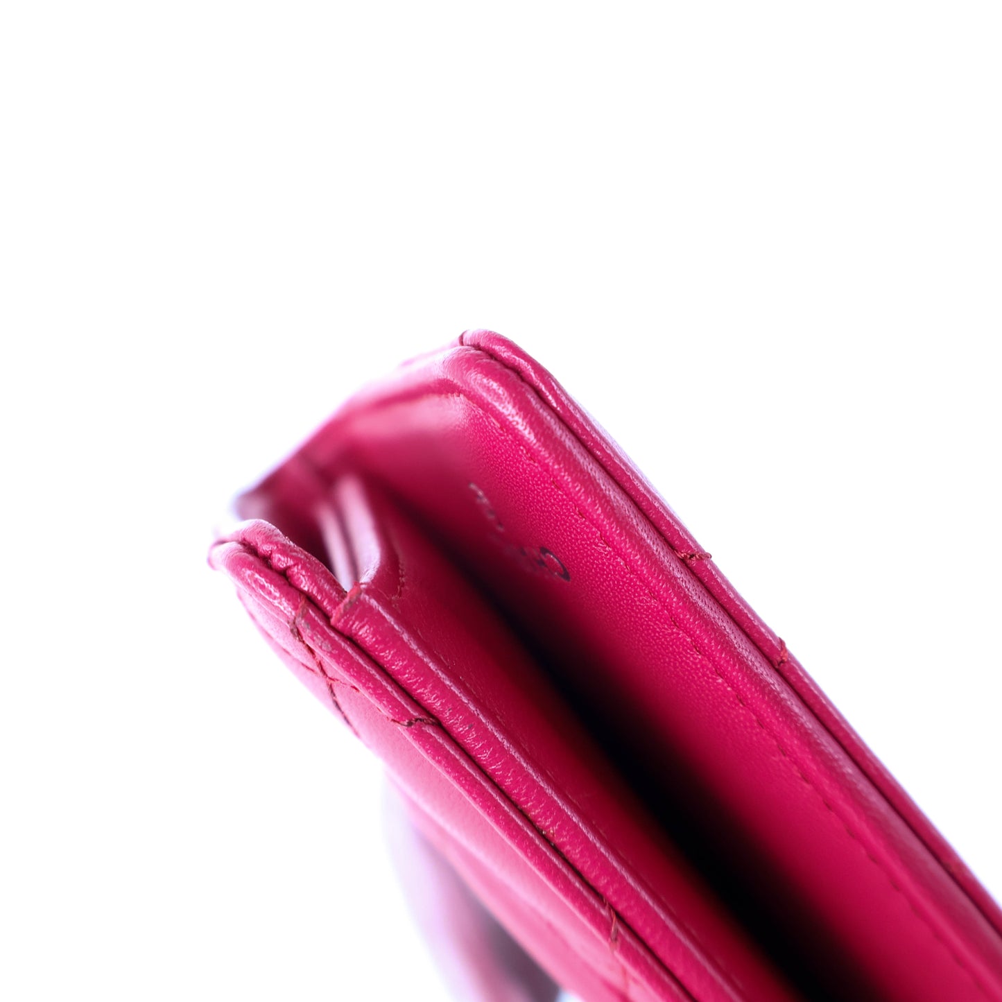 Chanel Long Wallet Pink Lamb  23,800