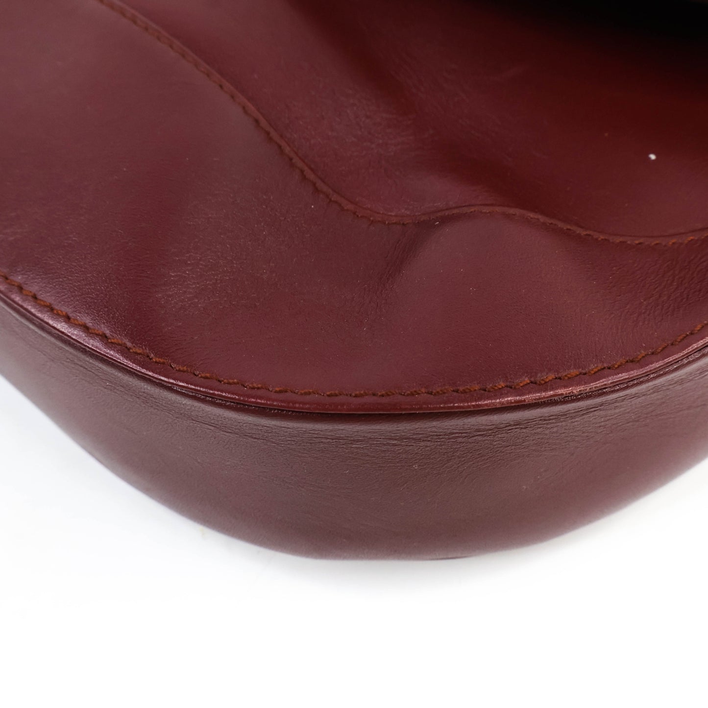 Cartier Flap Clutch Burgundy