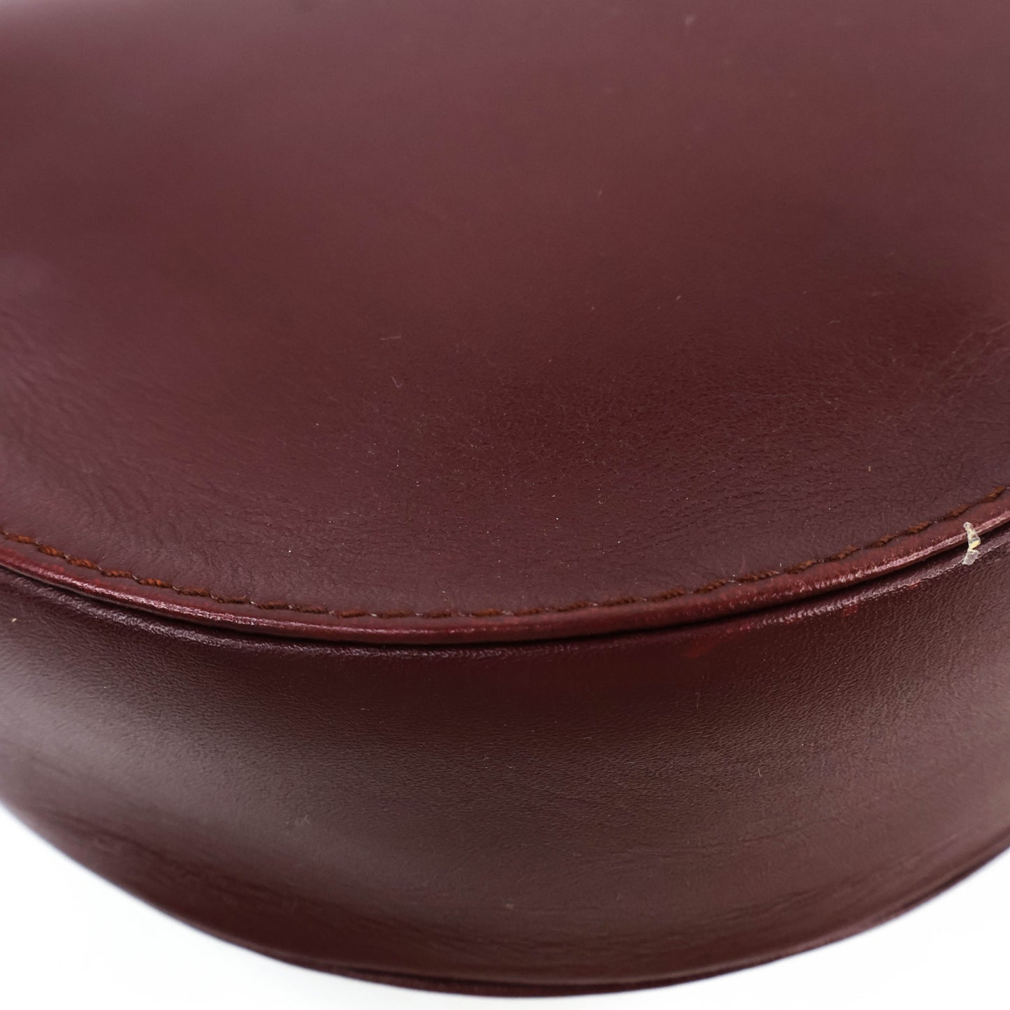 Cartier Flap Clutch Burgundy