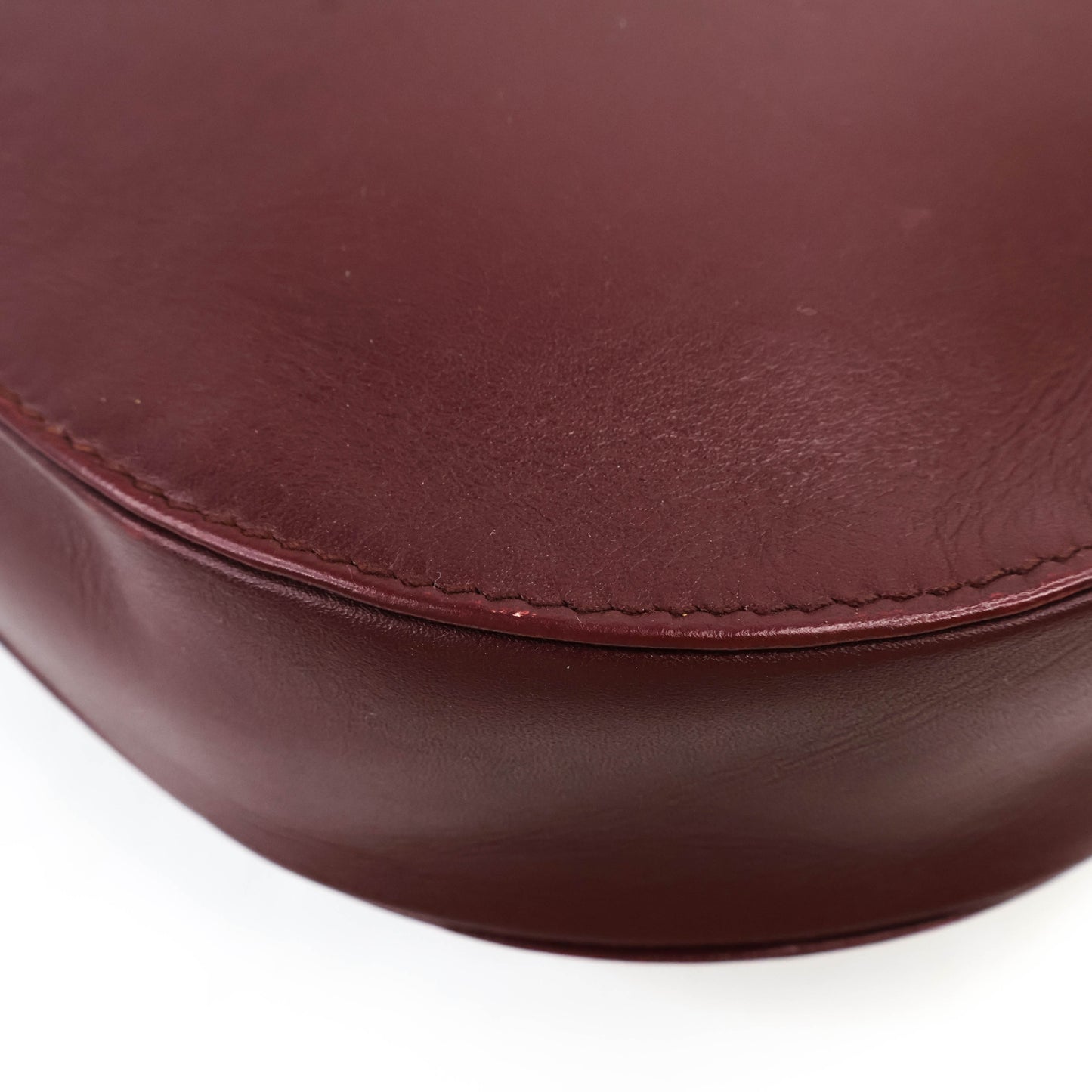 Cartier Flap Clutch Burgundy