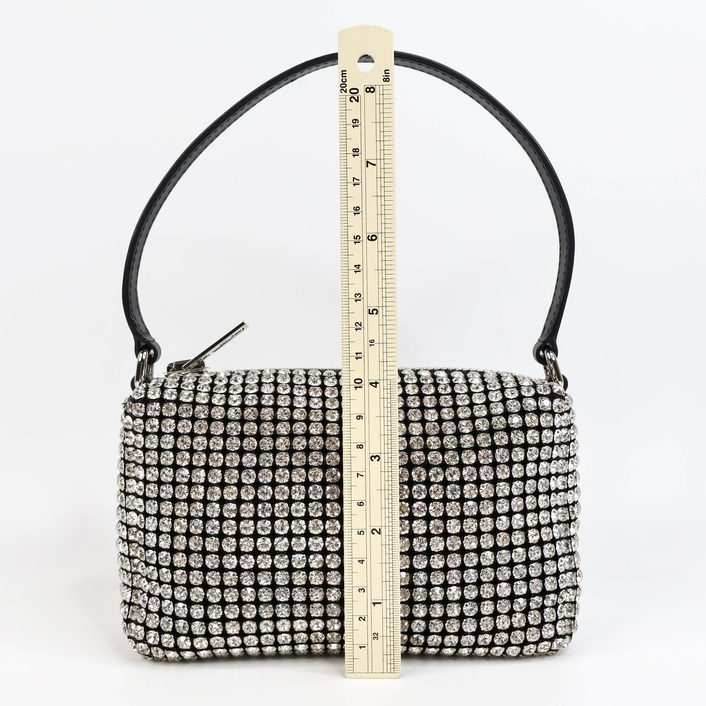 Alexander Wang Pouch Bag Black Crystal