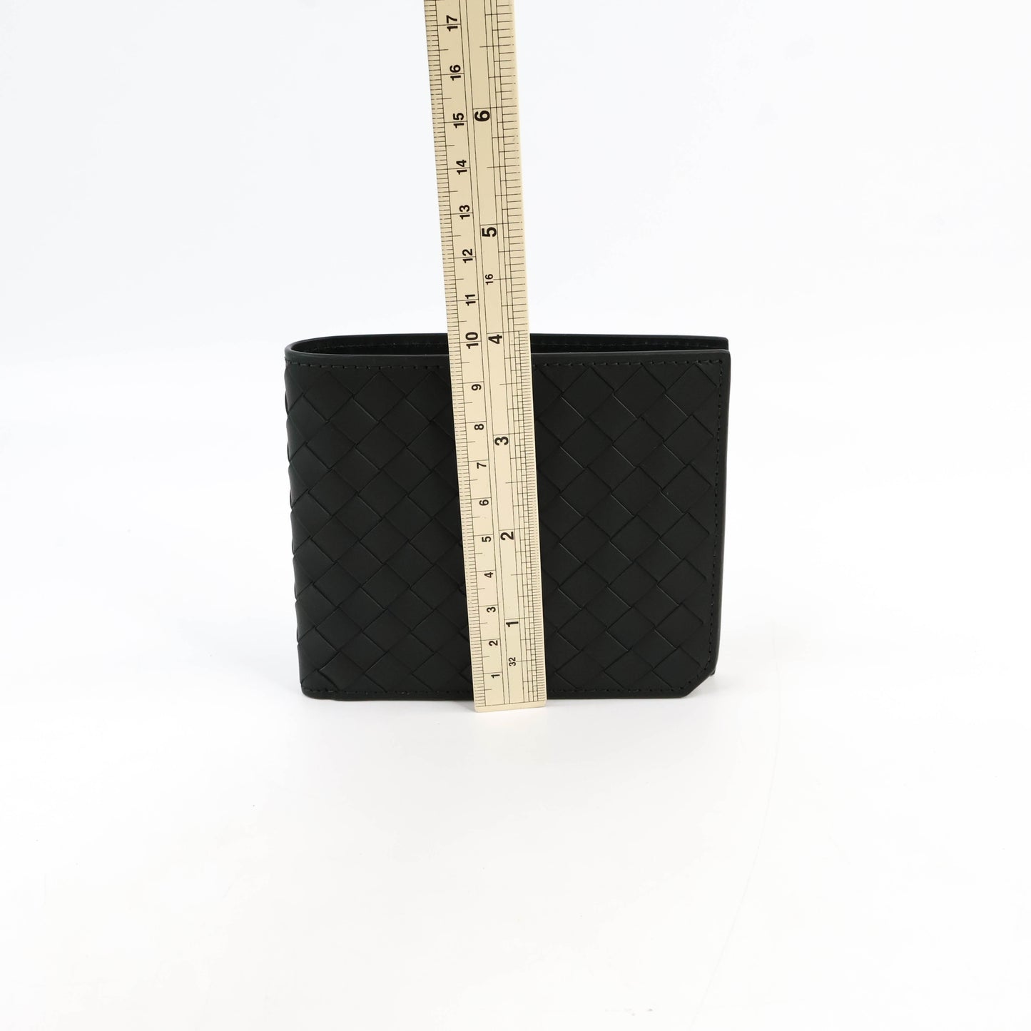 Bottega Veneta Short Wallet Dark Grey