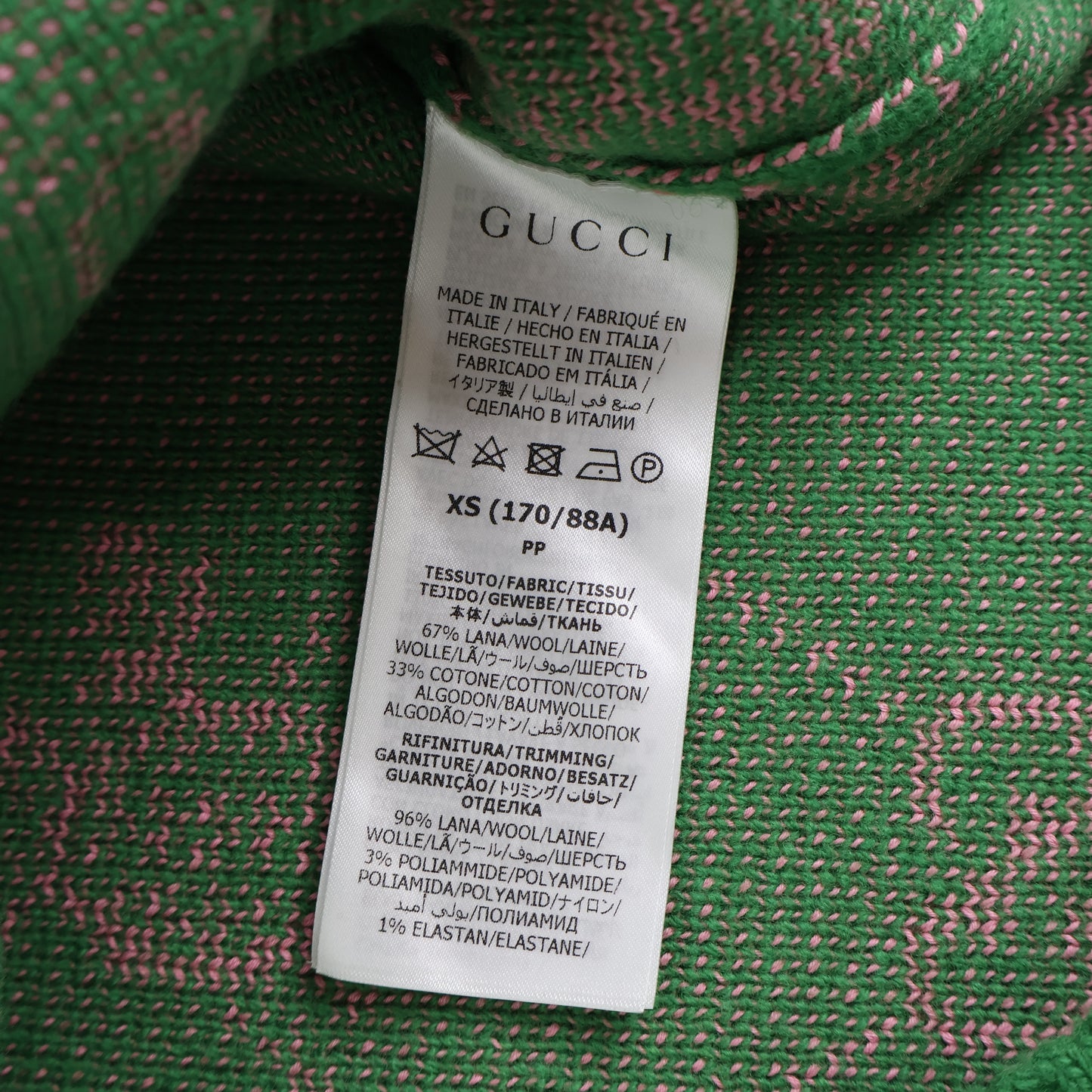 Gucci Pineapple Sweater Green