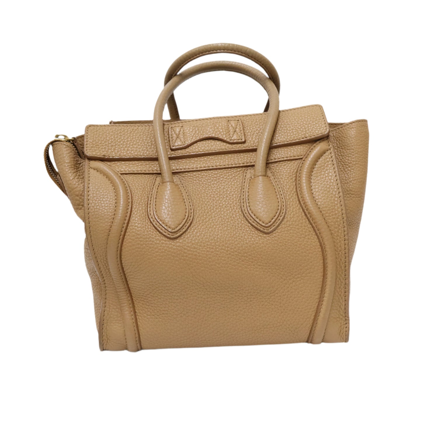 Celine Luggage Micro Brown
