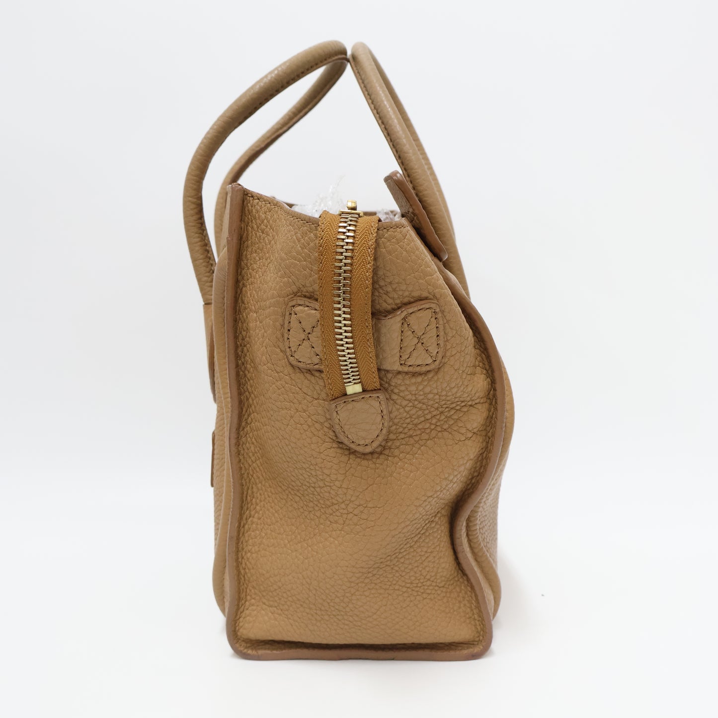 Celine Luggage Micro Brown