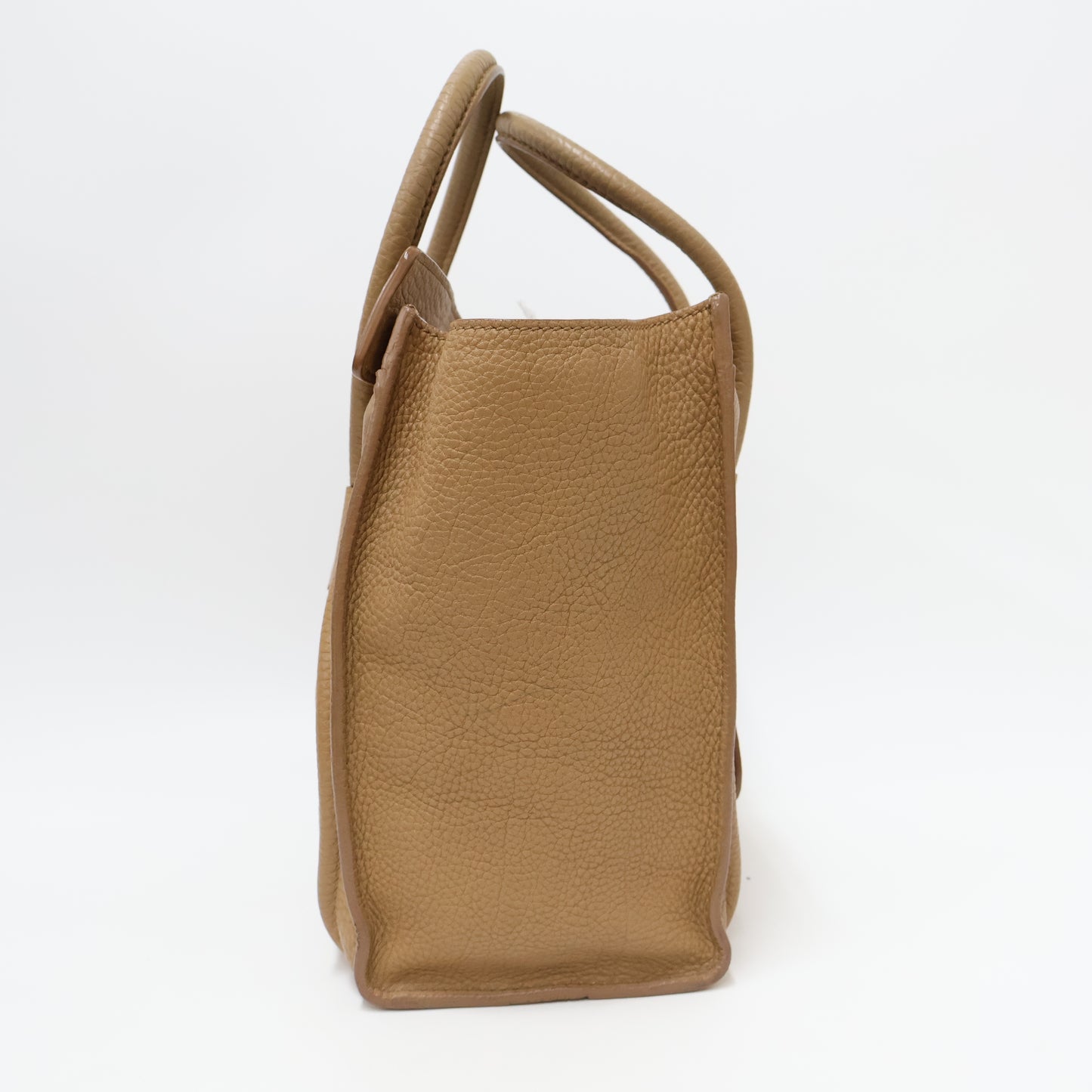 Celine Luggage Micro Brown