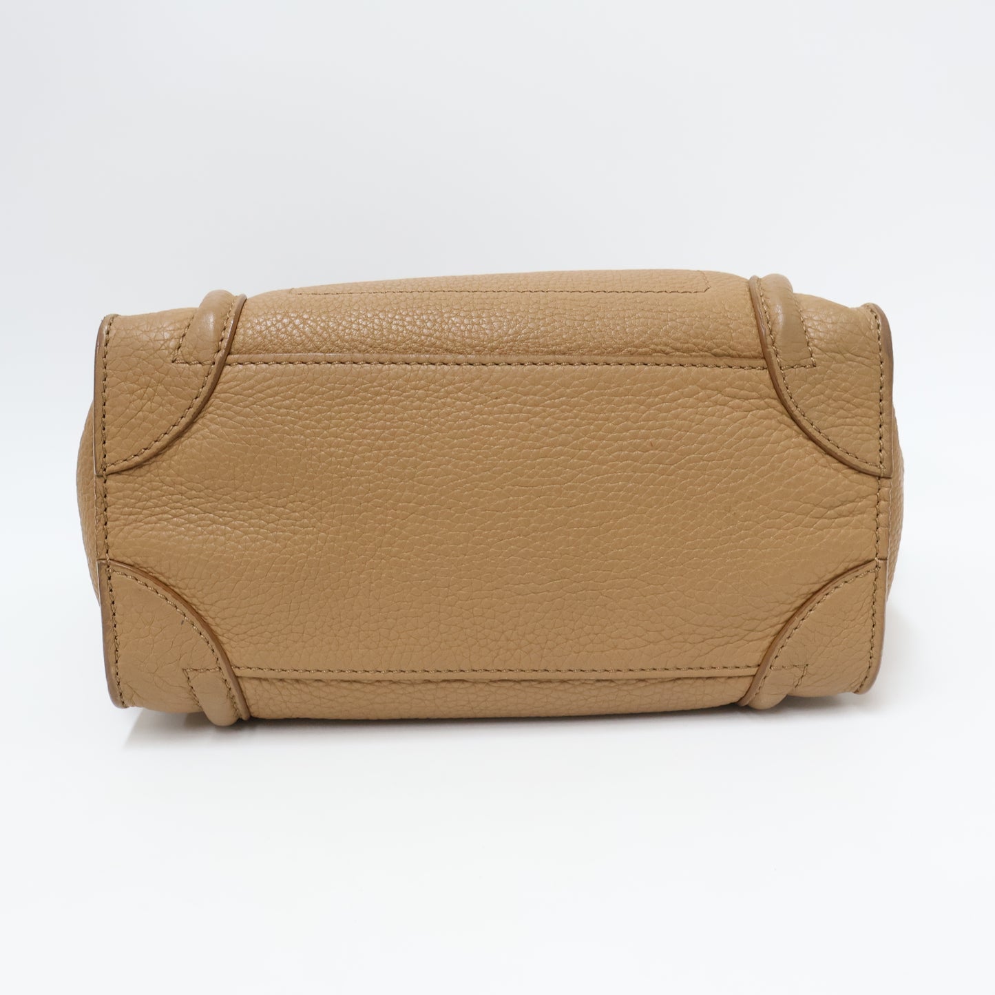 Celine Luggage Micro Brown