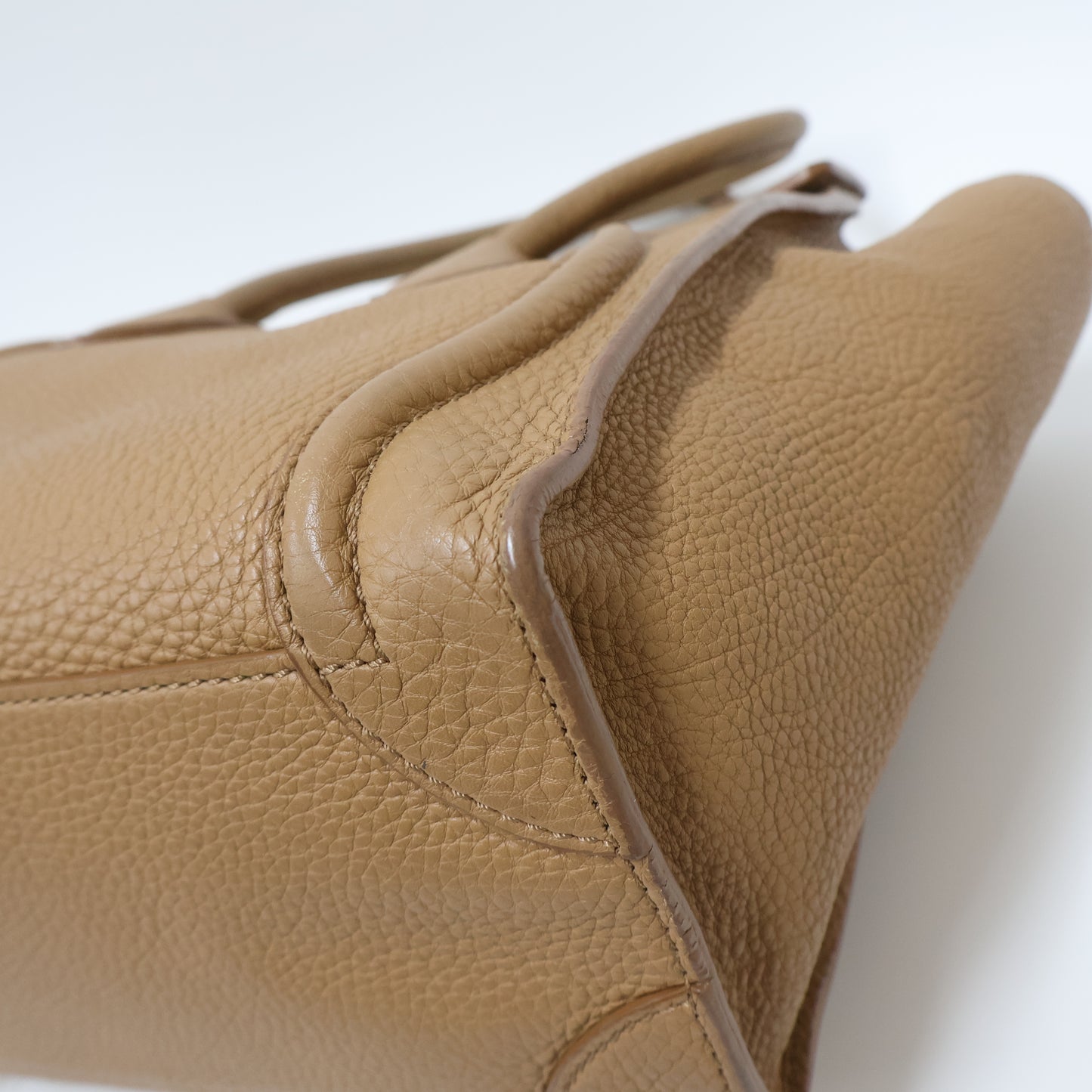 Celine Luggage Micro Brown