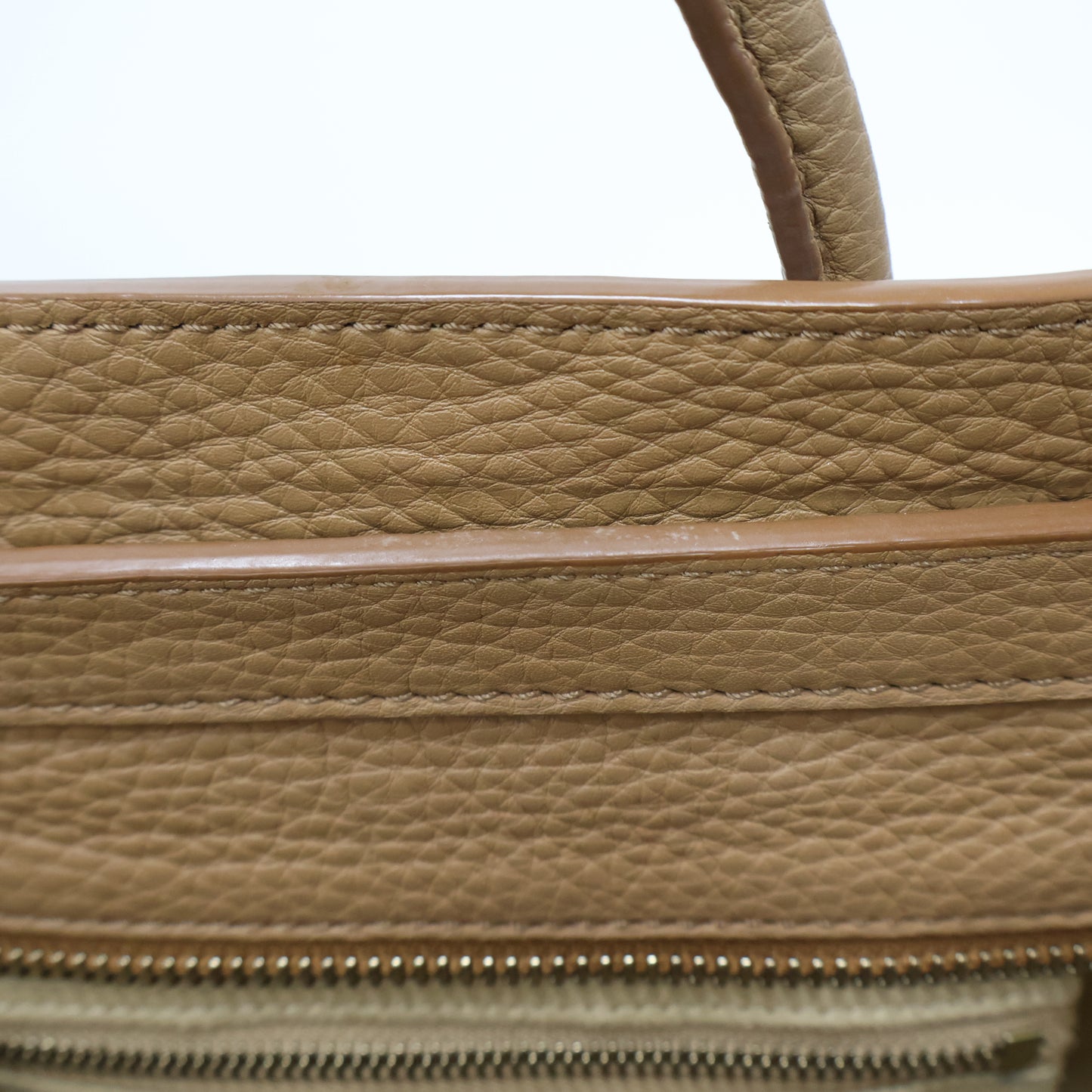 Celine Luggage Micro Brown