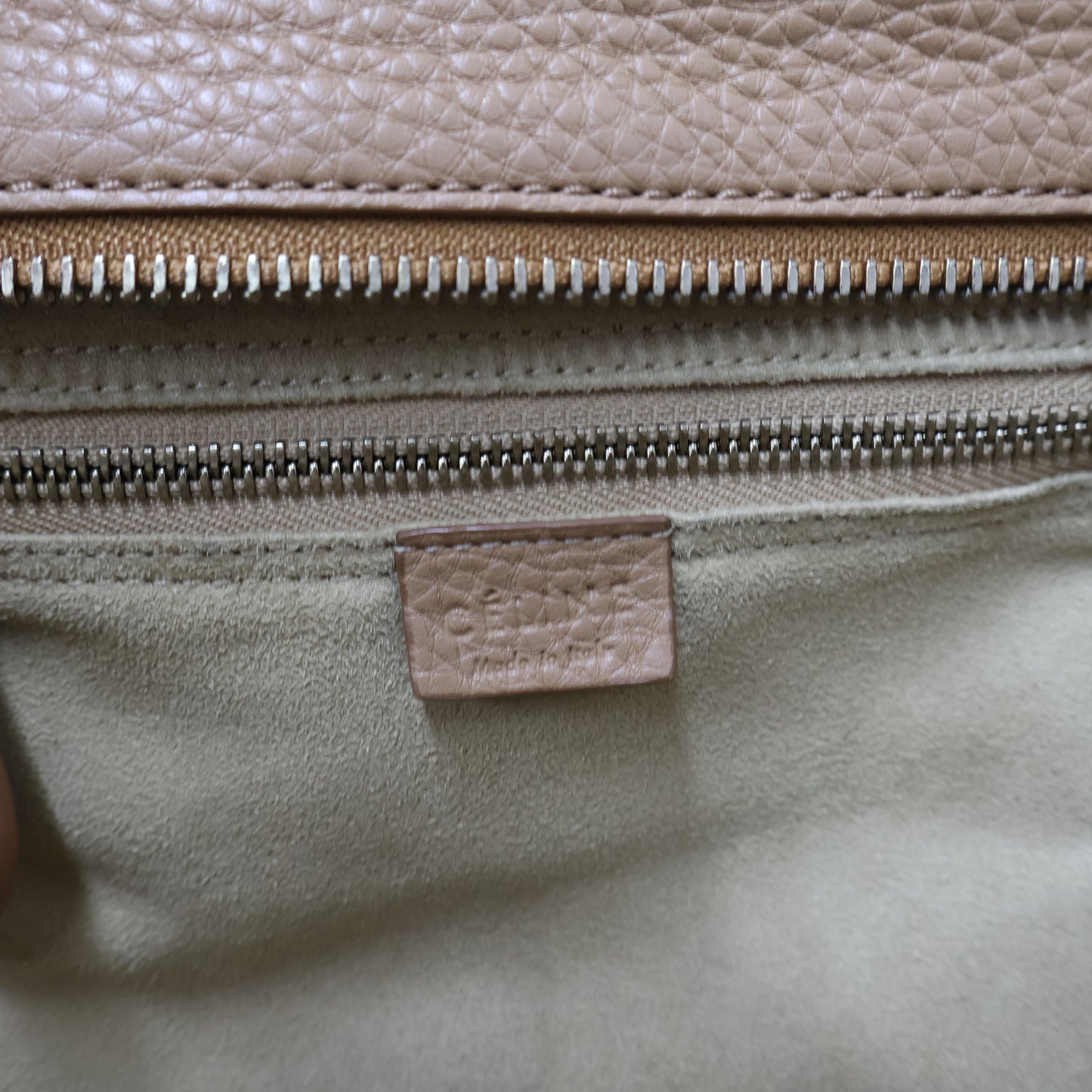 Celine Luggage Micro Brown