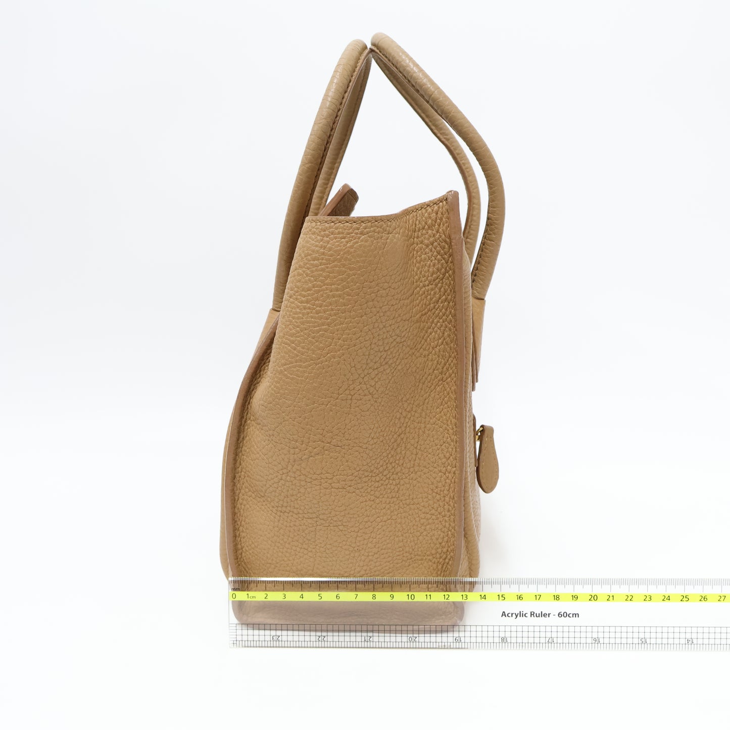 Celine Luggage Micro Brown