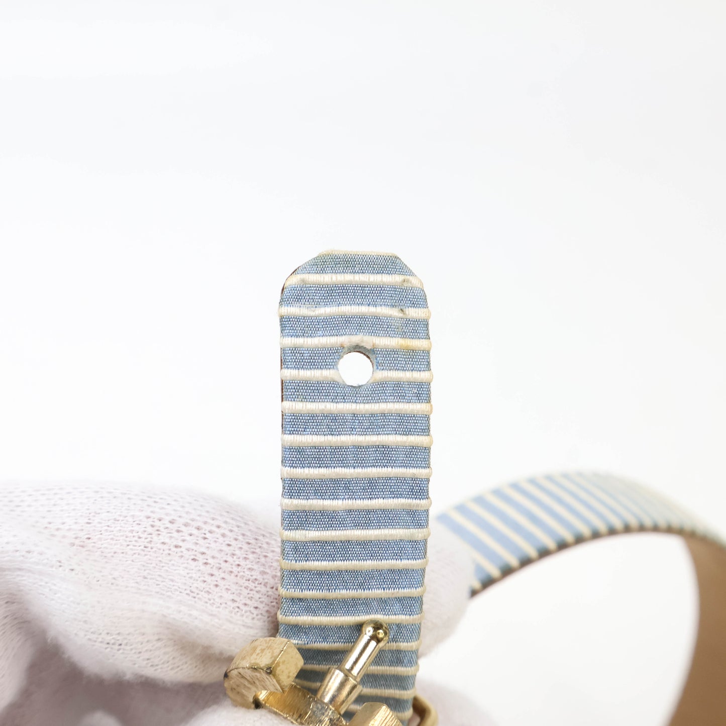 Chanel Belt Blue/White 85/34