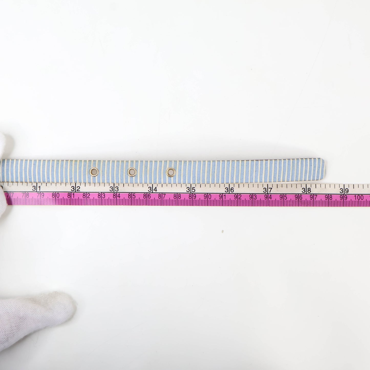 Chanel Belt Blue/White 85/34