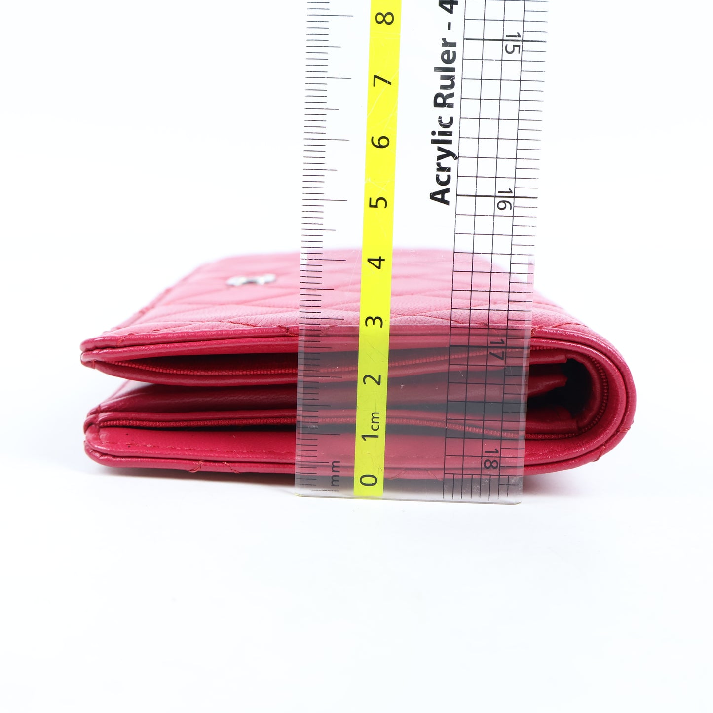 Chanel Long Wallet Pink Lamb  23,800