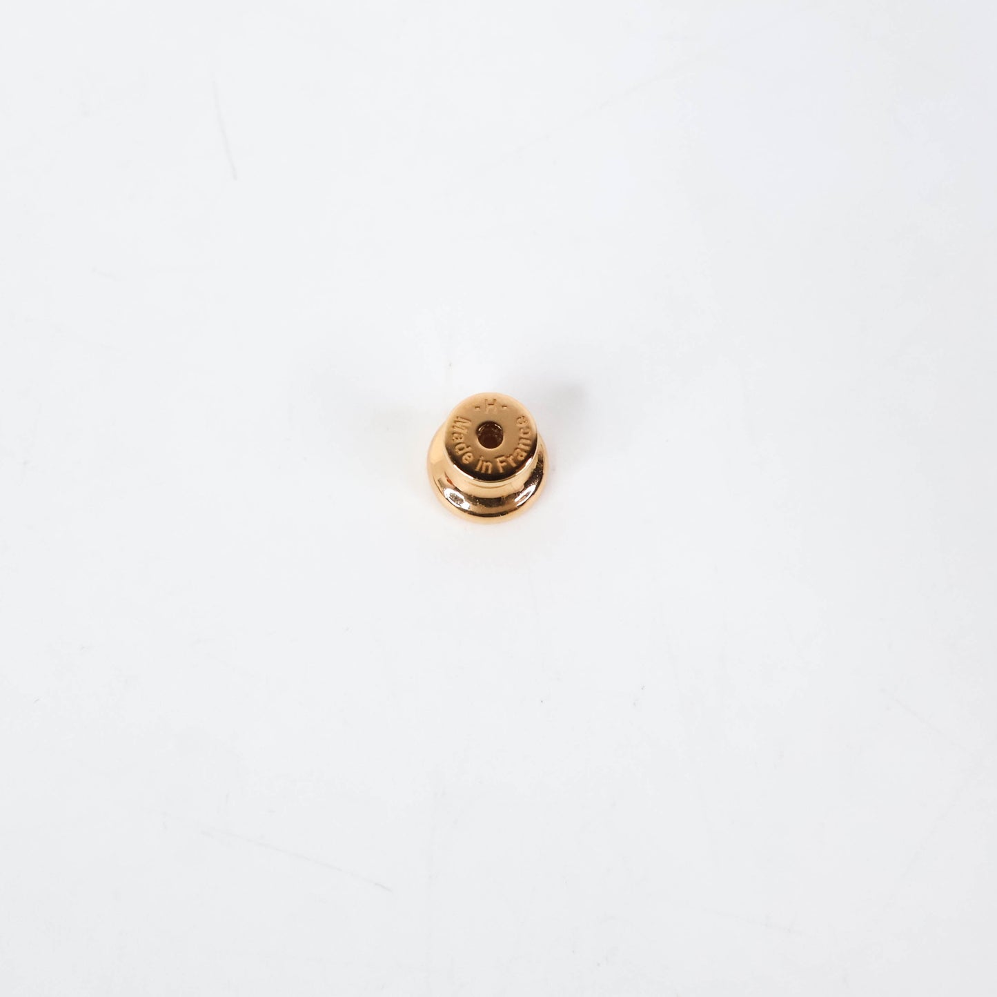 Hermes Mini Pop H Earrings Black RGHW