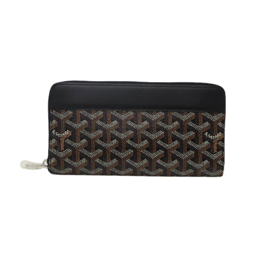 Goyard Zippy Long Wallet Black