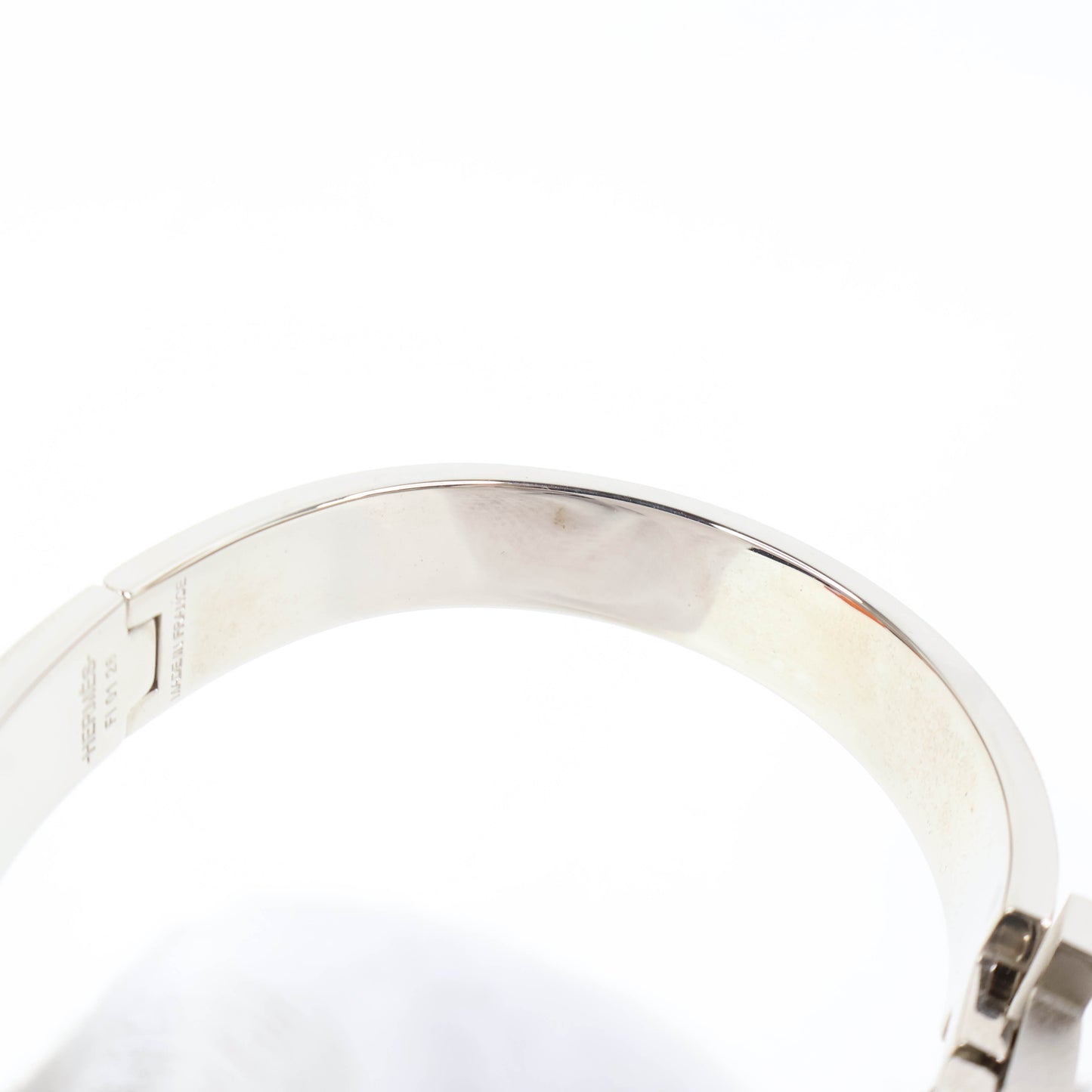 Hermes Clic H Bracelet Matte PHW