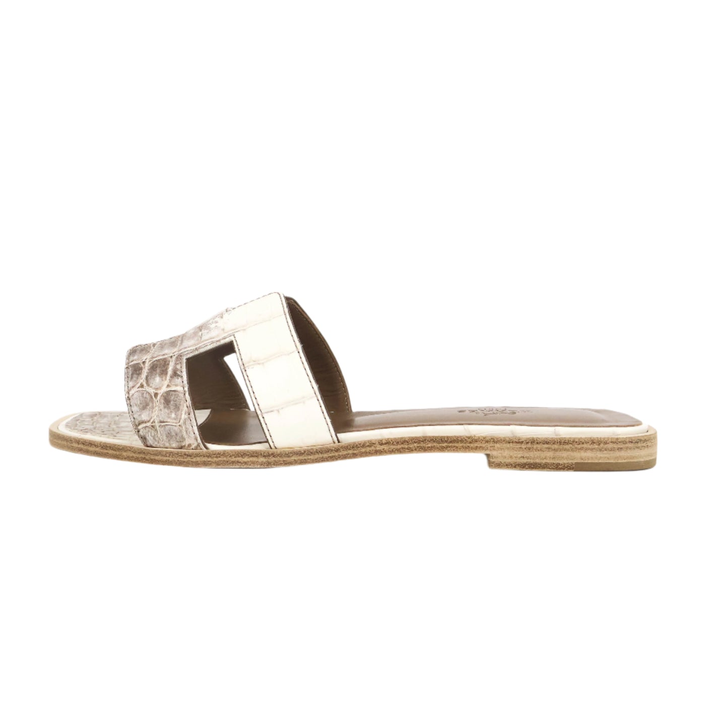 Hermes Oran Sandals Himalaya 37.5