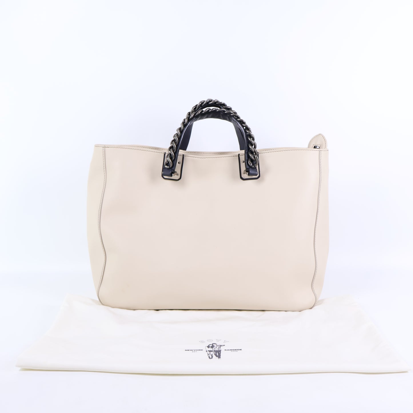 Boyy Tote Zip Ivory