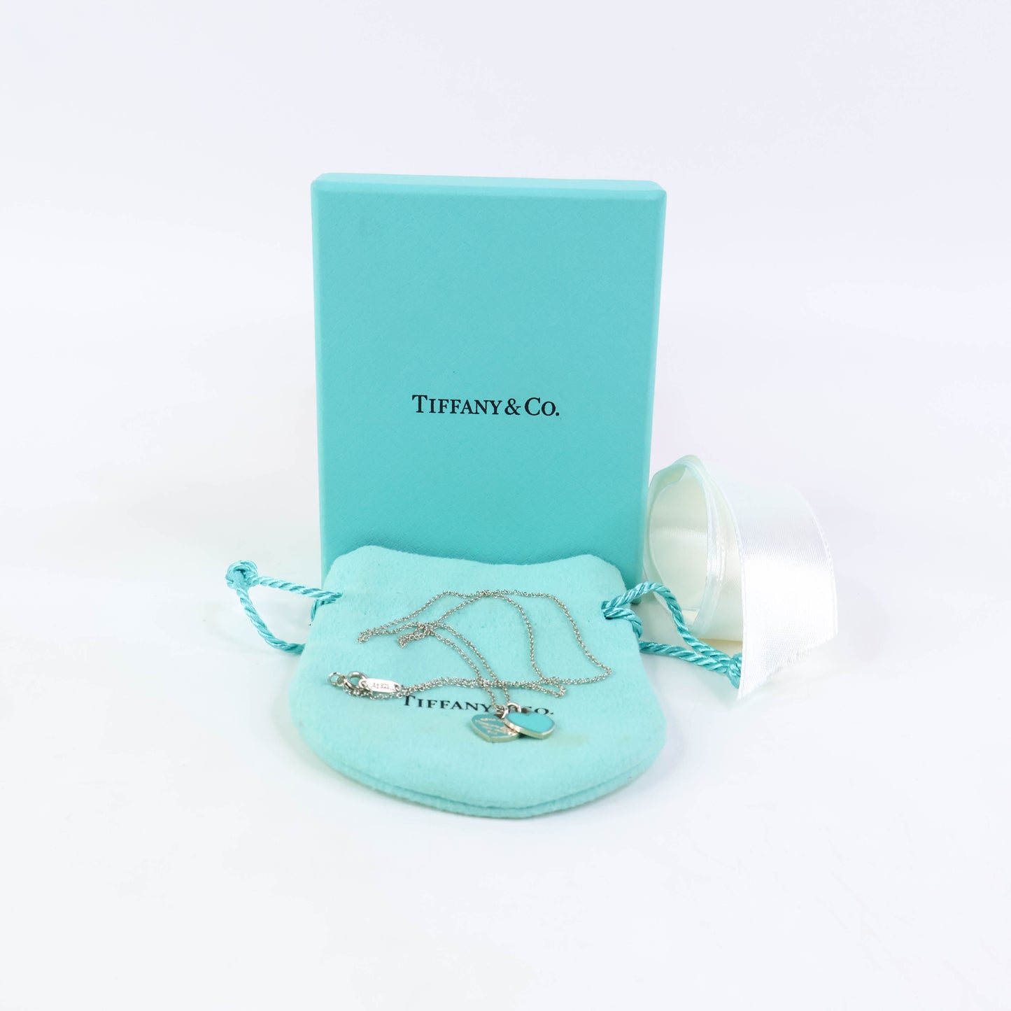 Tiffany Necklace Silver Heart