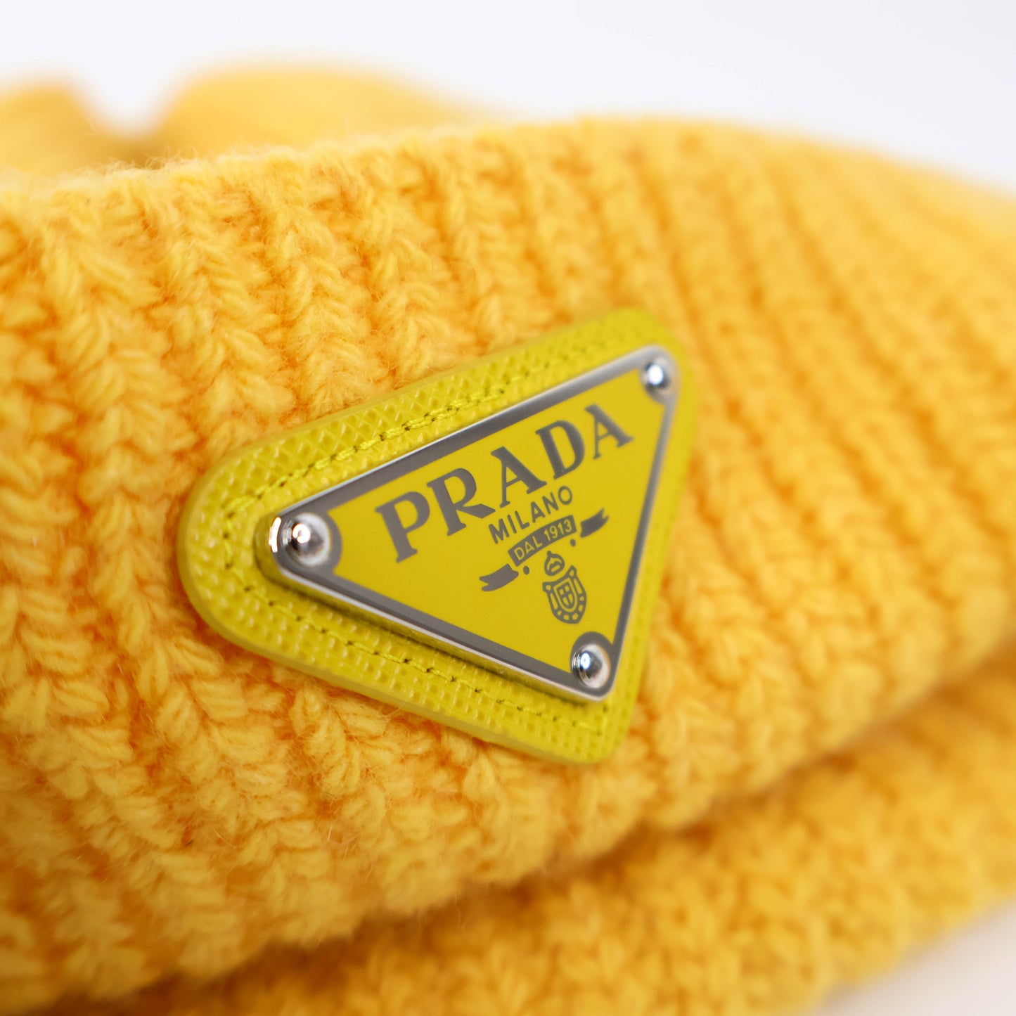 Prada Beanie Yellow