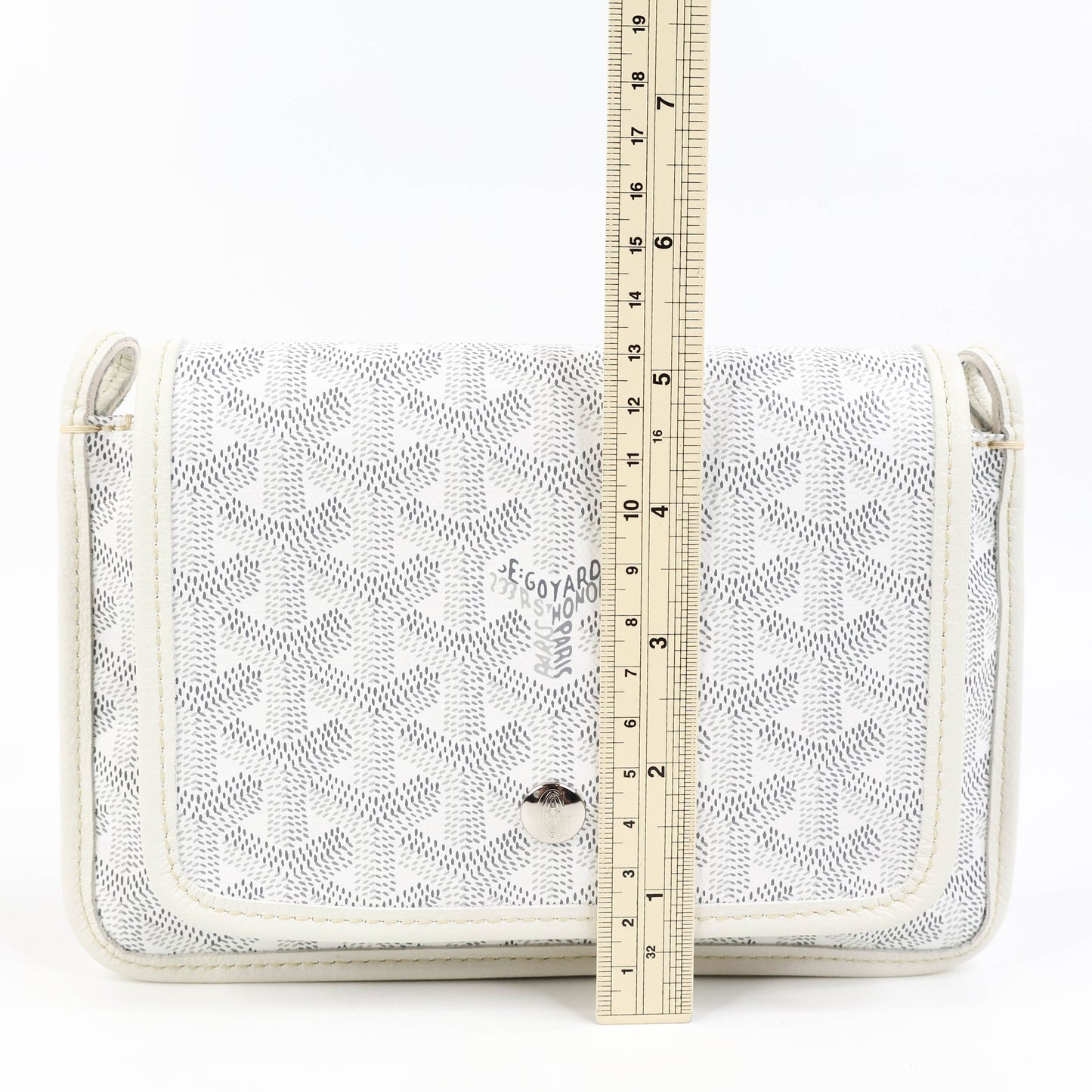 Goyard Plummet Pocket Bag White