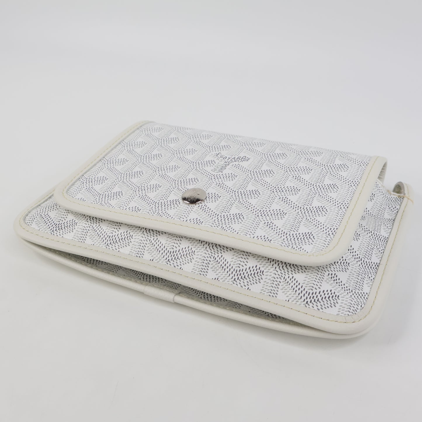 Goyard Plummet Pocket Bag White