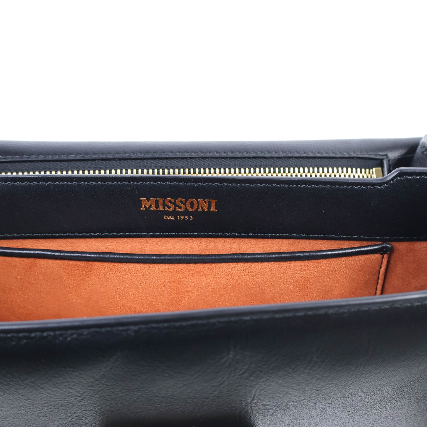 Missoni Flap Bag Crochet Knit/Leather